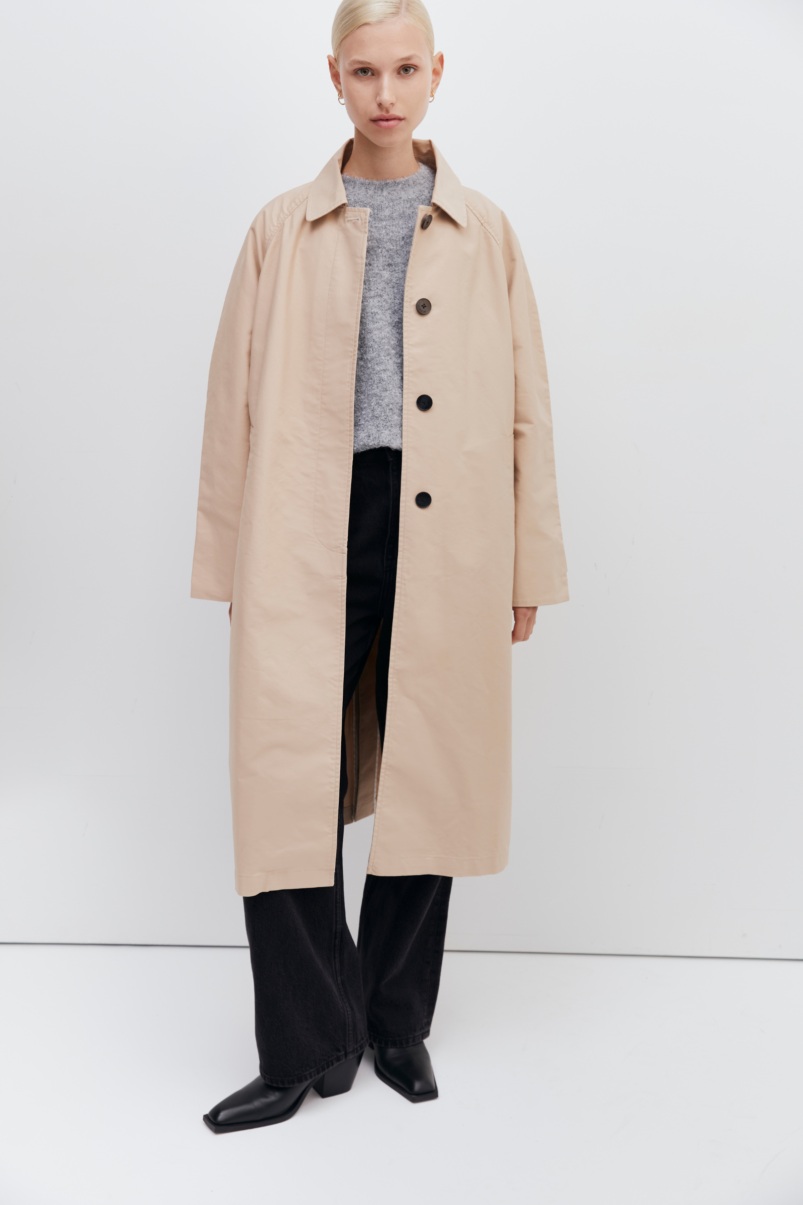 Gomez Coat Tan 
