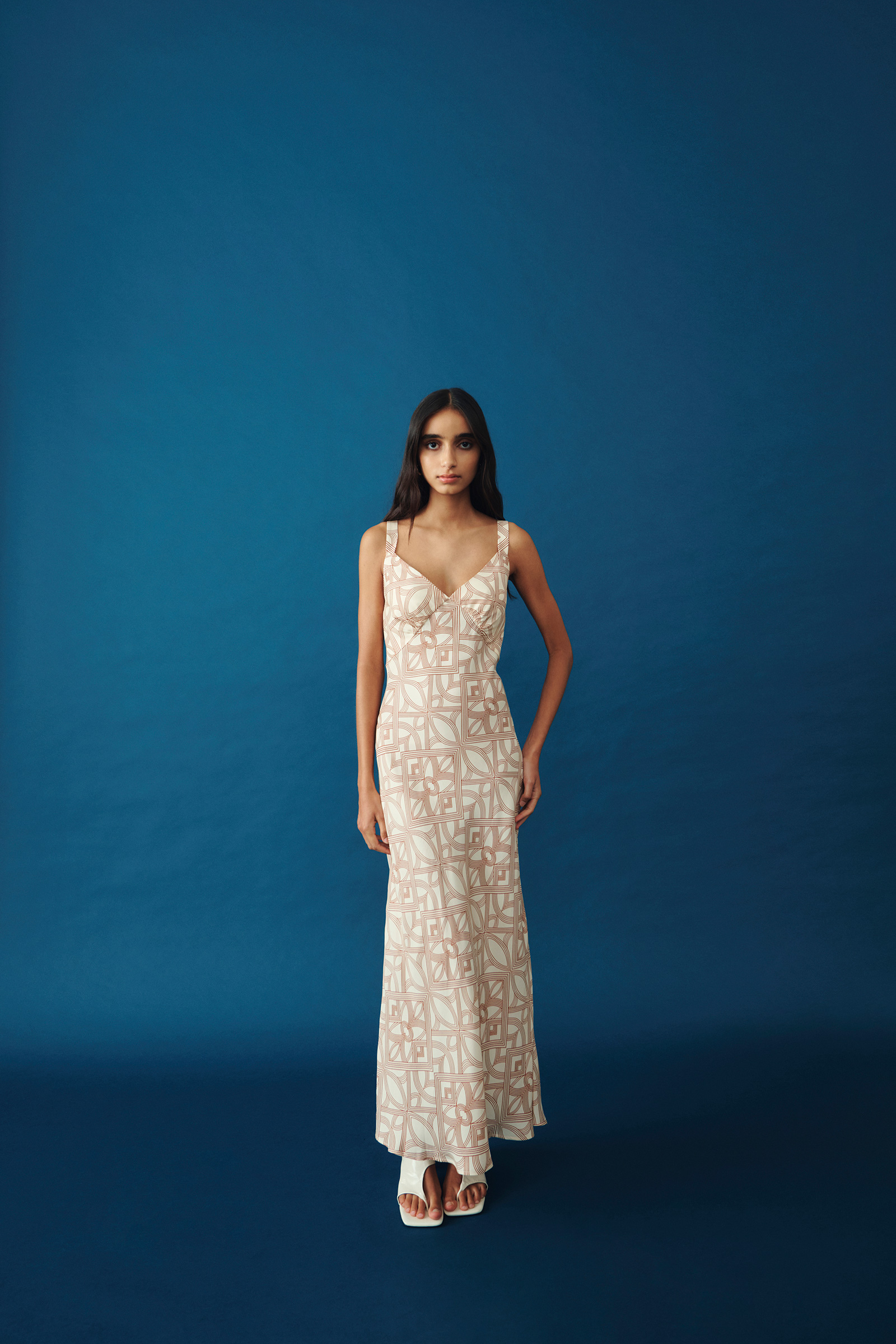 Shani Cupro Dress Seville 