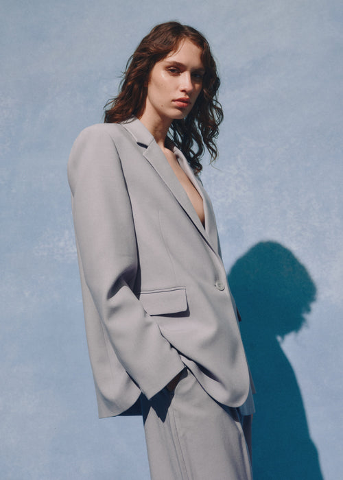 NUDE 売れ筋商品|||ヌード ニット&セーター アウター レディース Turtlenecks White Smooth Mock Neck Crop Top – Naked Wardrobe