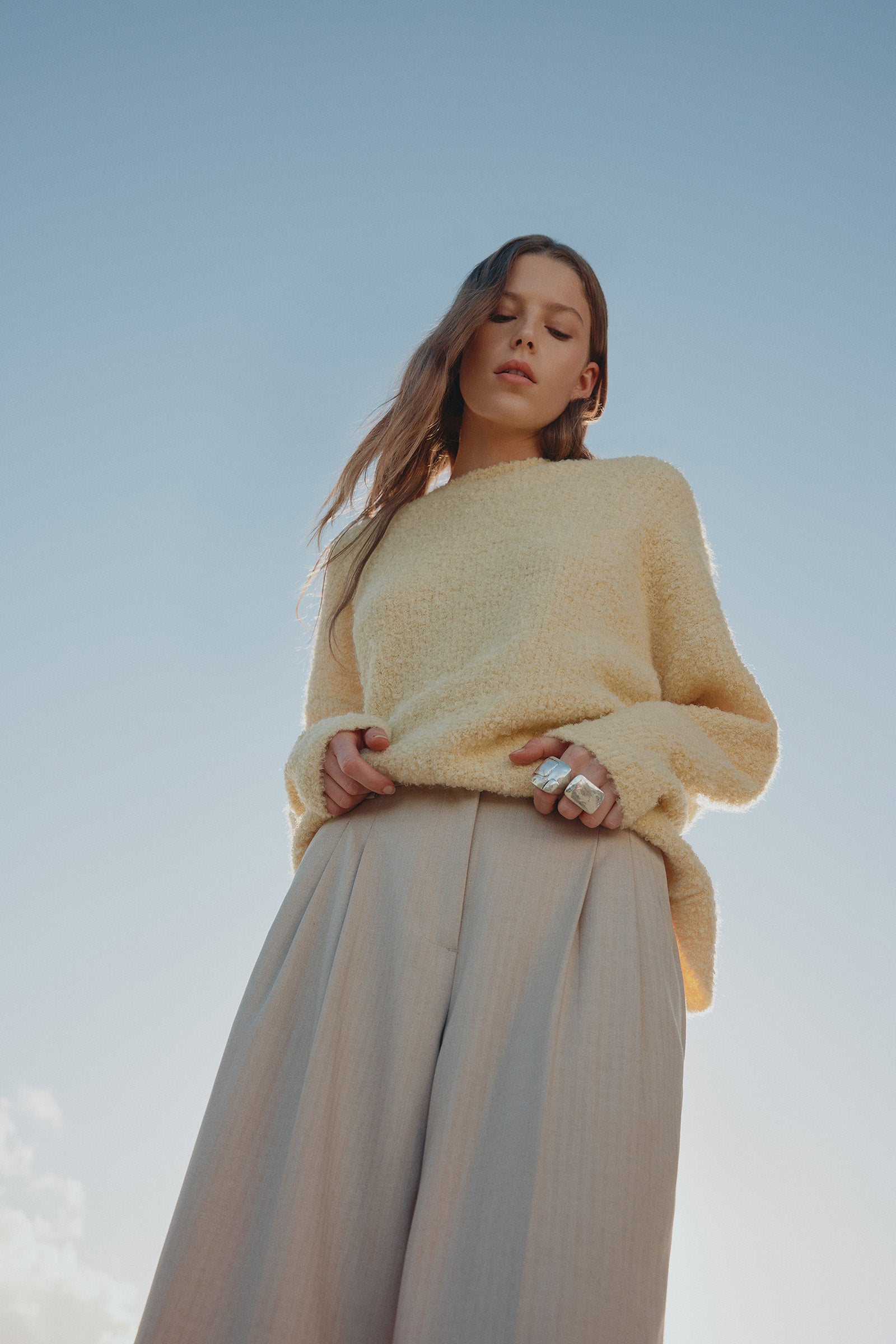 Torin Knit Buttermilk 