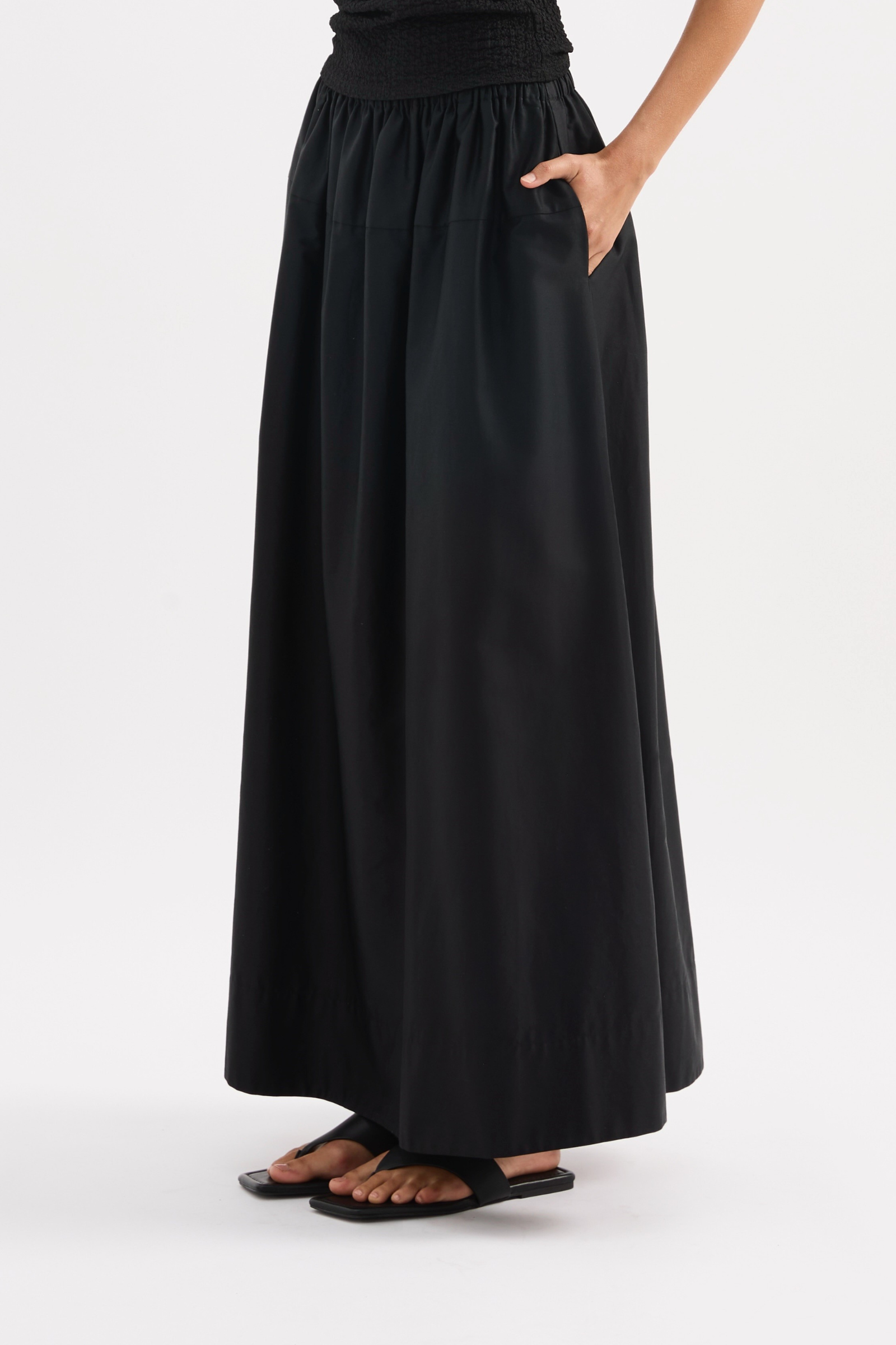 Briony Maxi Skirt Black 