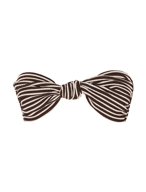 Stripe Crinkle Bralette Stripe 
