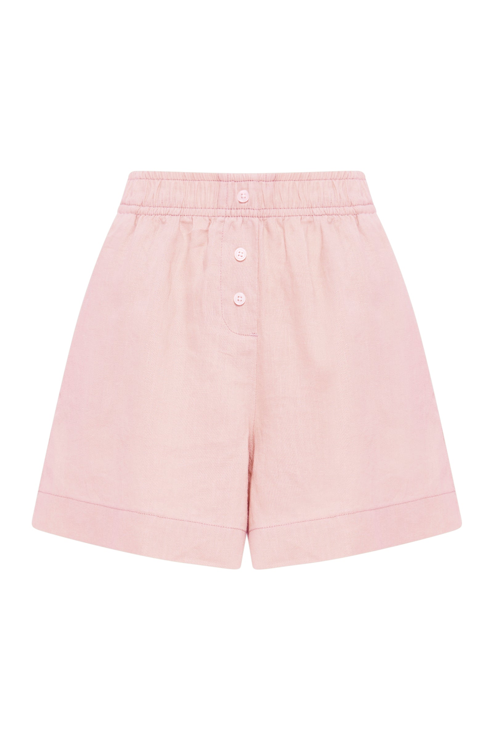 Lounge Linen Short Blush 
