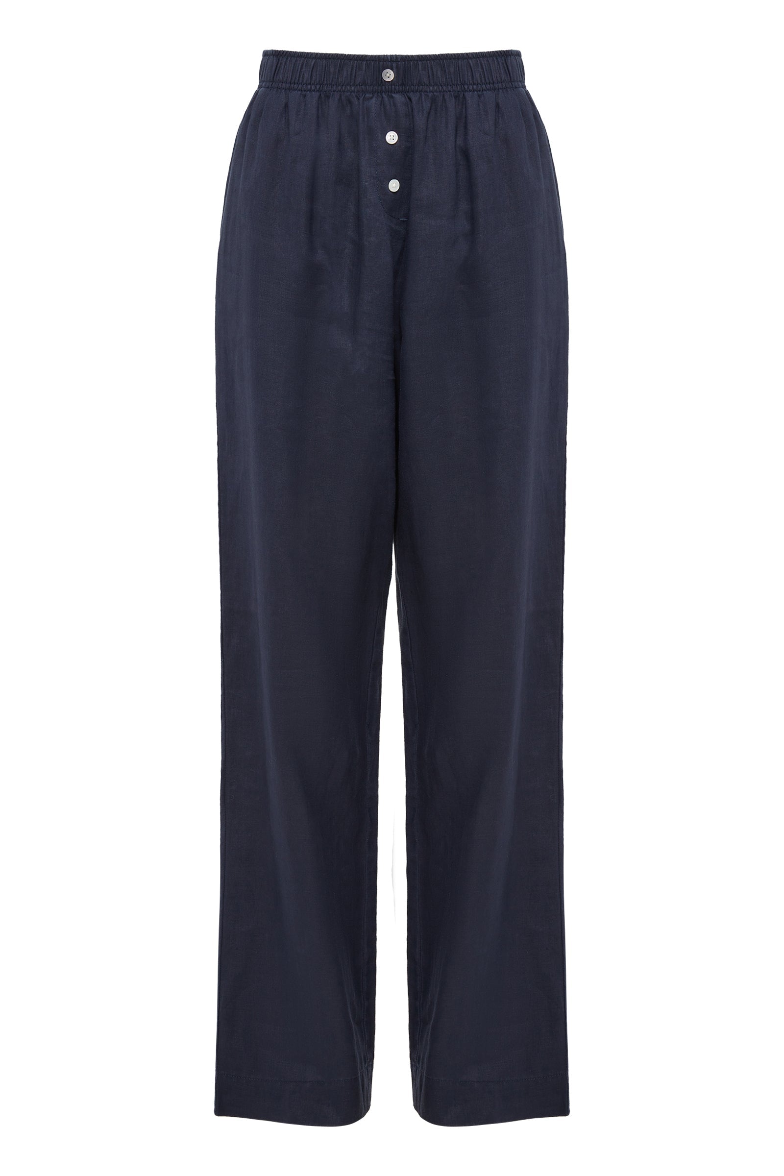 Lounge Linen Pant Ink 