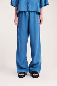 Nude Lucy Lounge Linen Pant in Storm