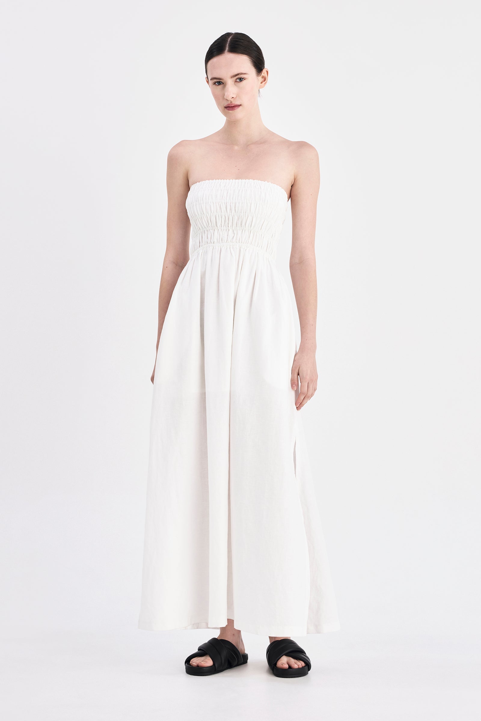 Zuri Maxi Dress White 