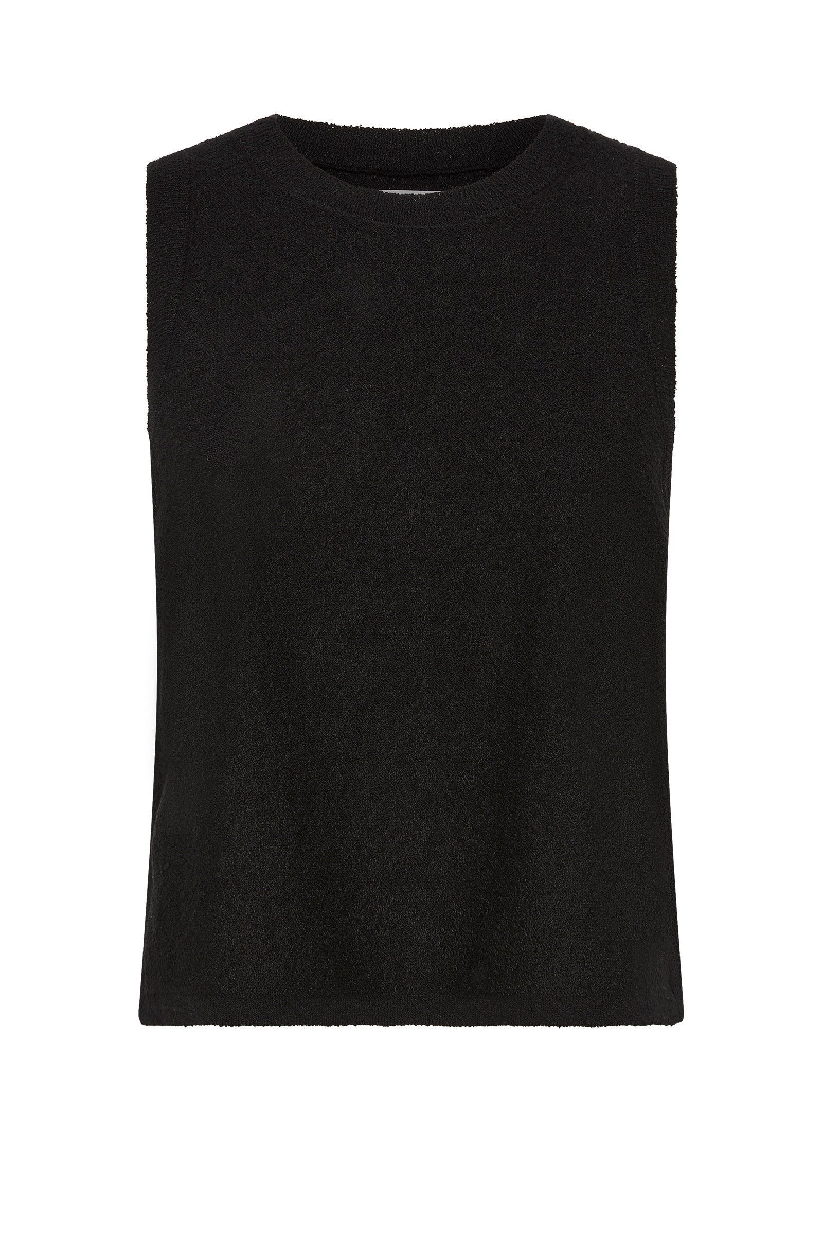 Zosia Knit Tank Black 