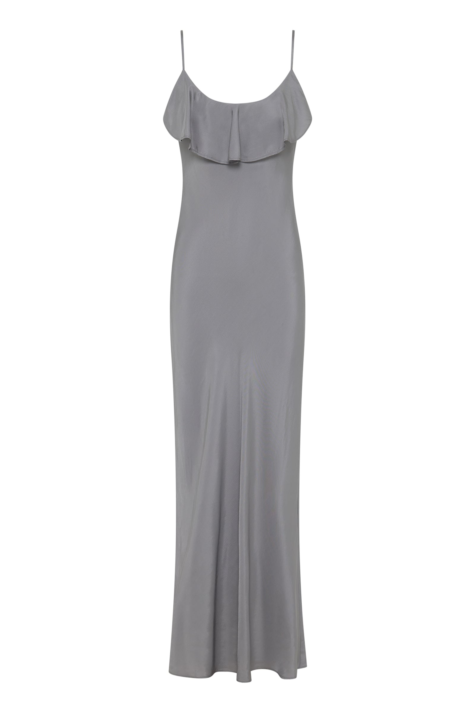 Neve Slip Maxi Dress Pewter 