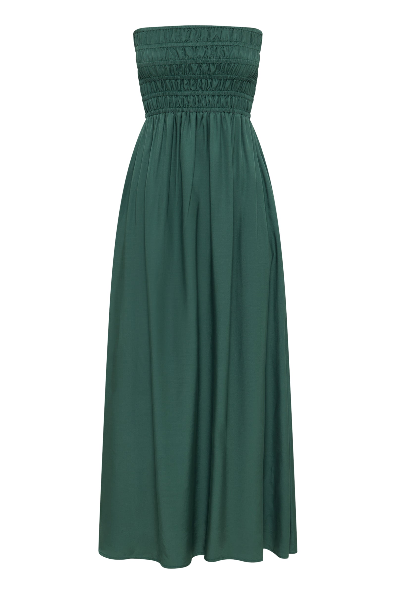 Zuri Tencel Maxi Dress Emerald 