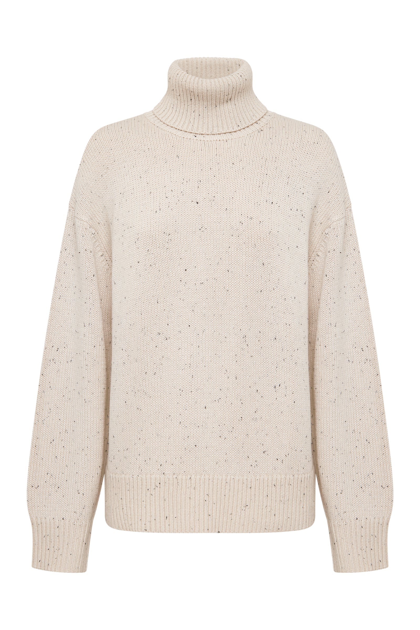 Lander Turtleneck Knit Oat Speckle 