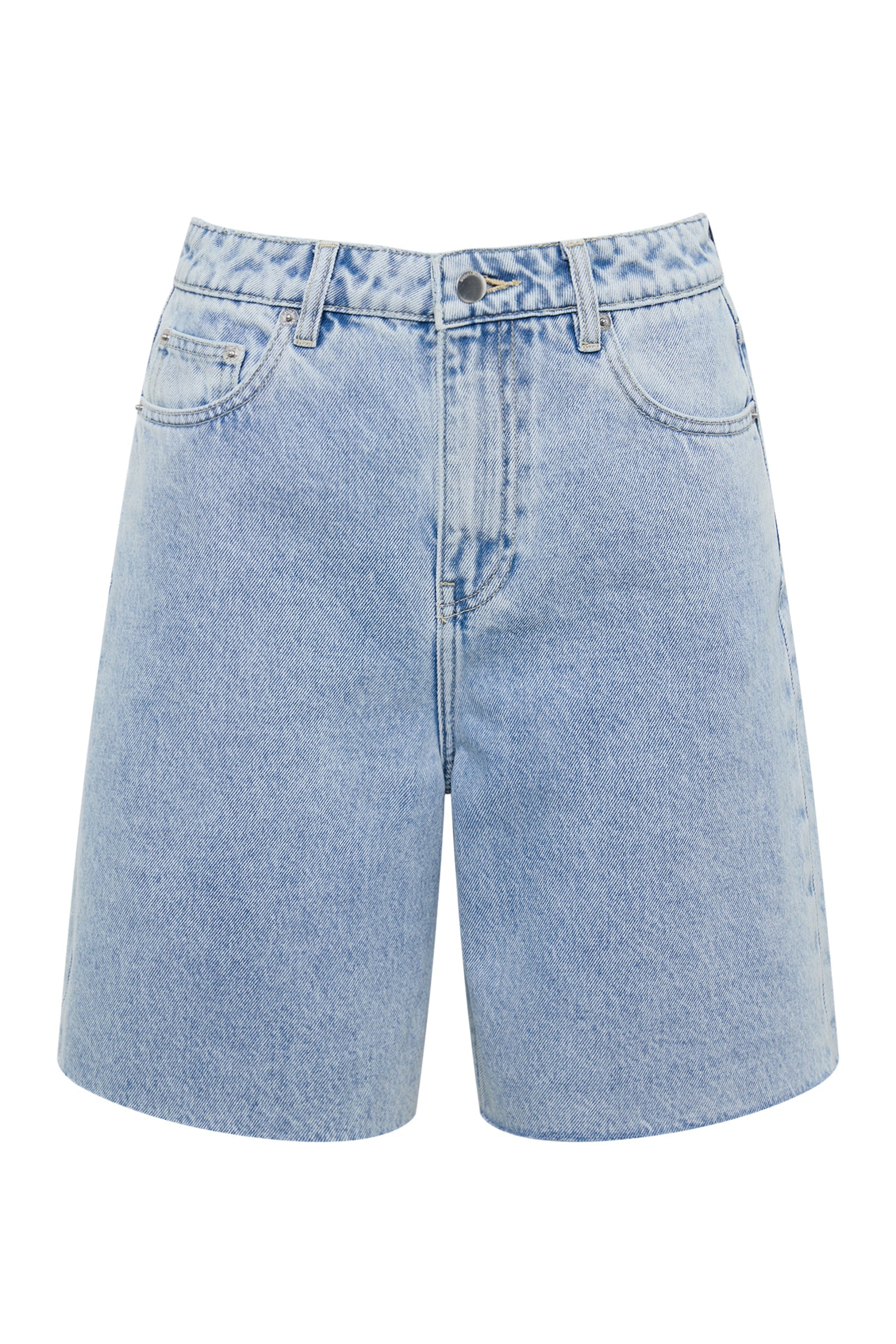 Sheeba Denim Short Sky Blue 