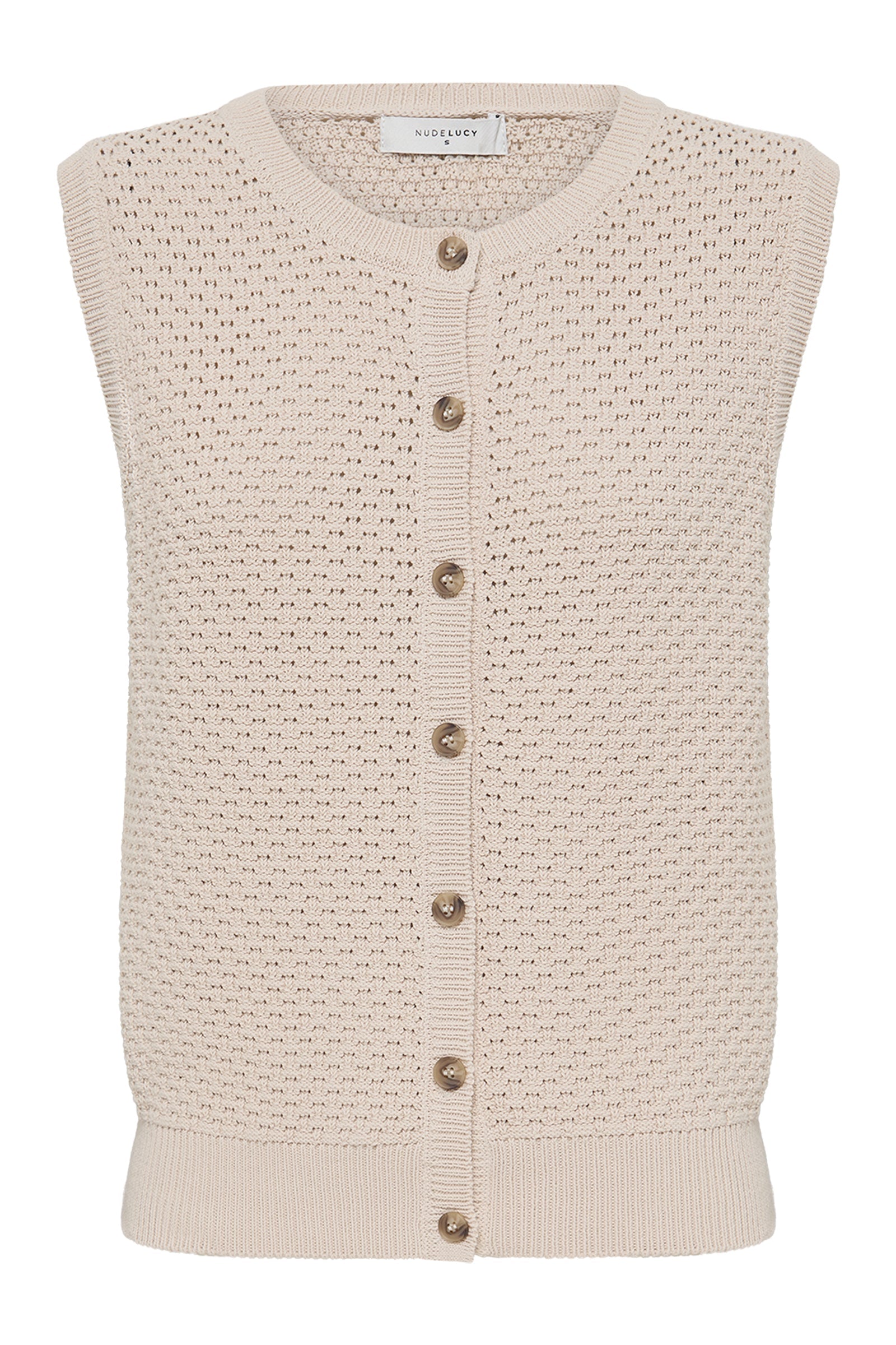 Frazer Knit Tank Buff 