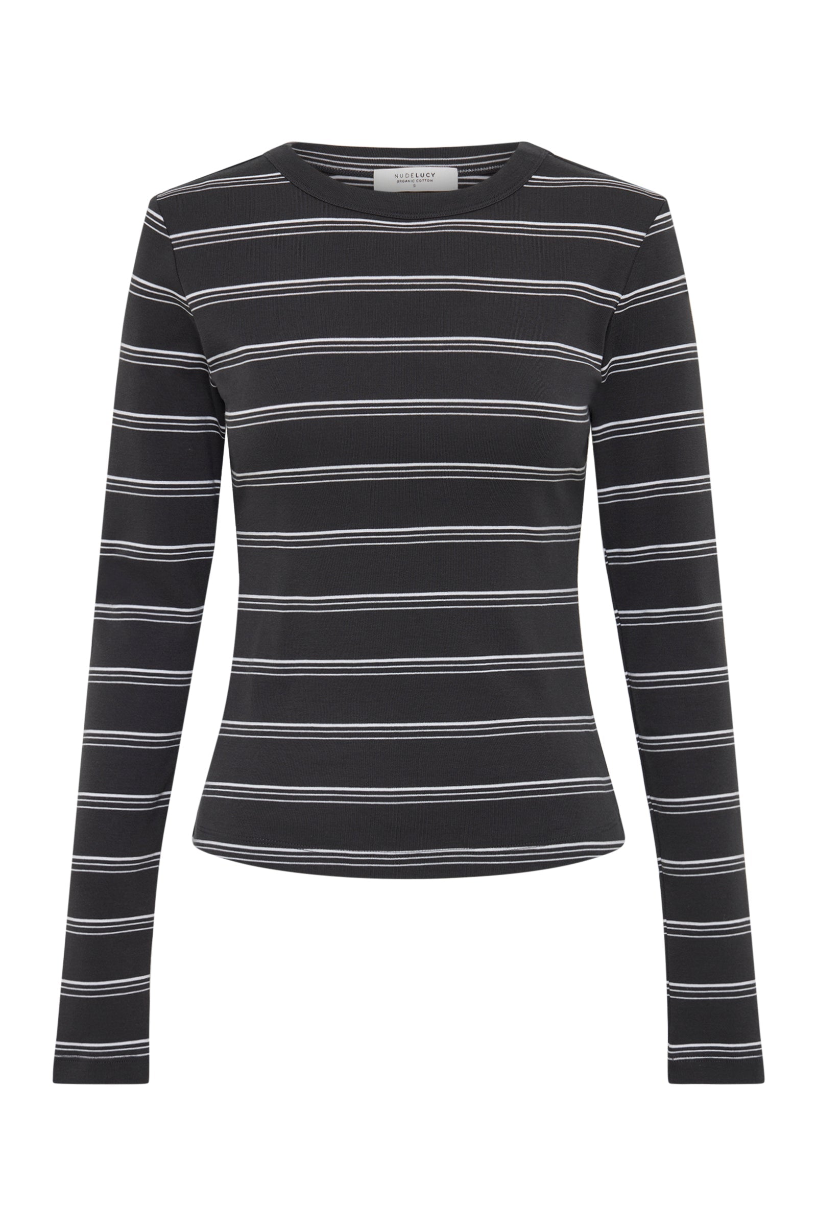 Lexi Ls Top Coal Stripe 