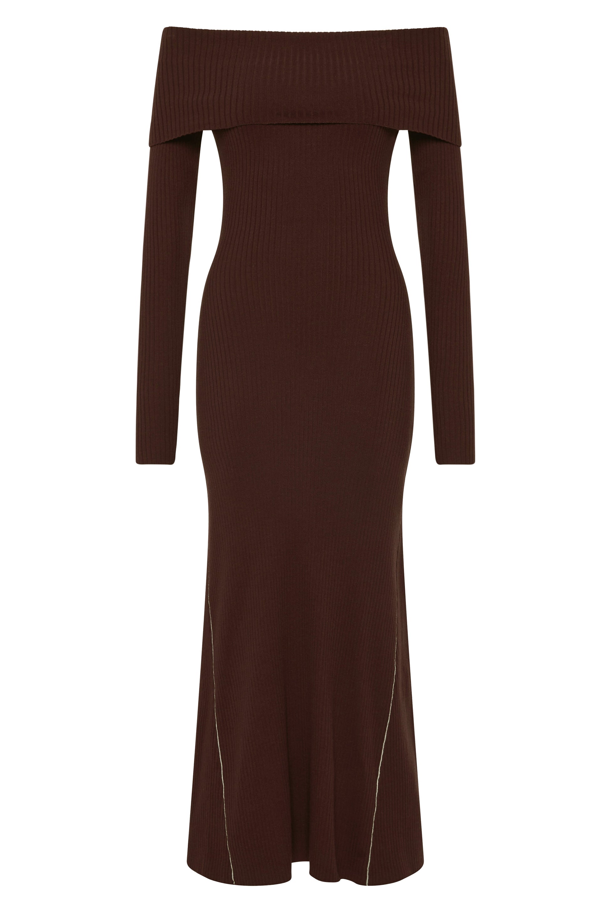 Kirby Knit Maxi Dress Espresso 