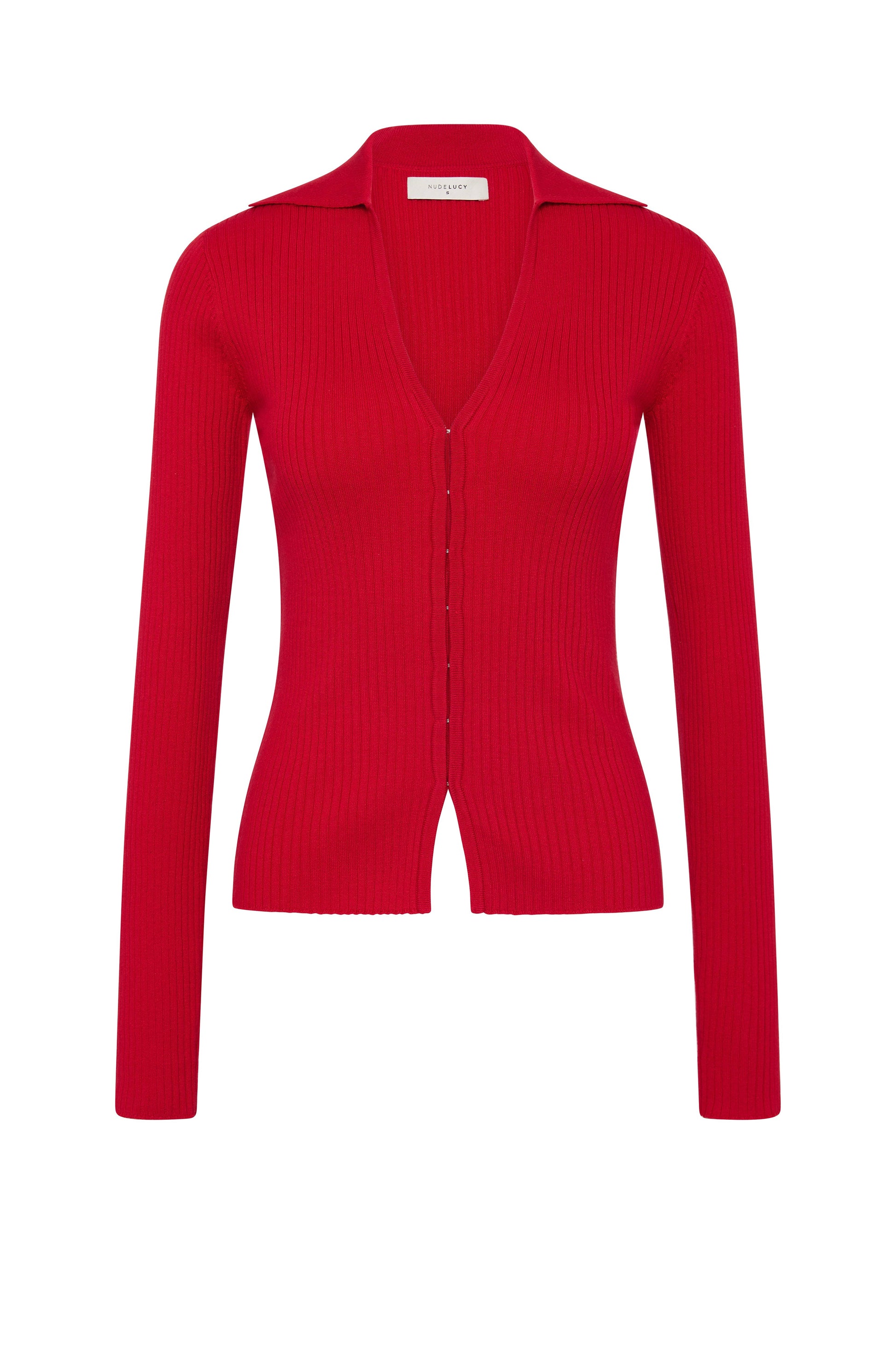 Odette Knit Top Vermillion 