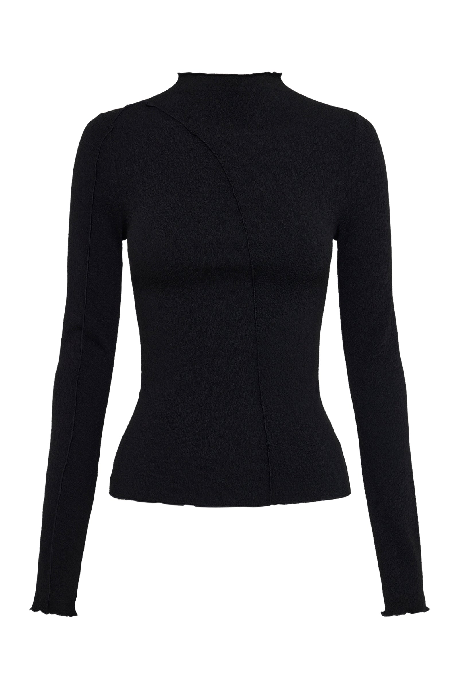 Mimi Ls Top Black 
