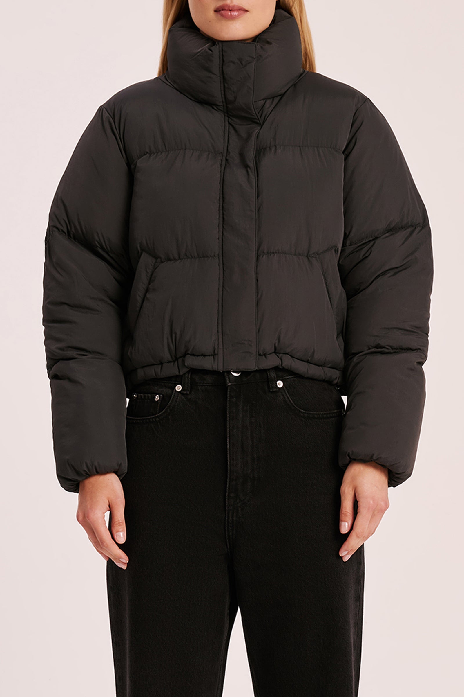 Topher Puffer Jacket Coal 