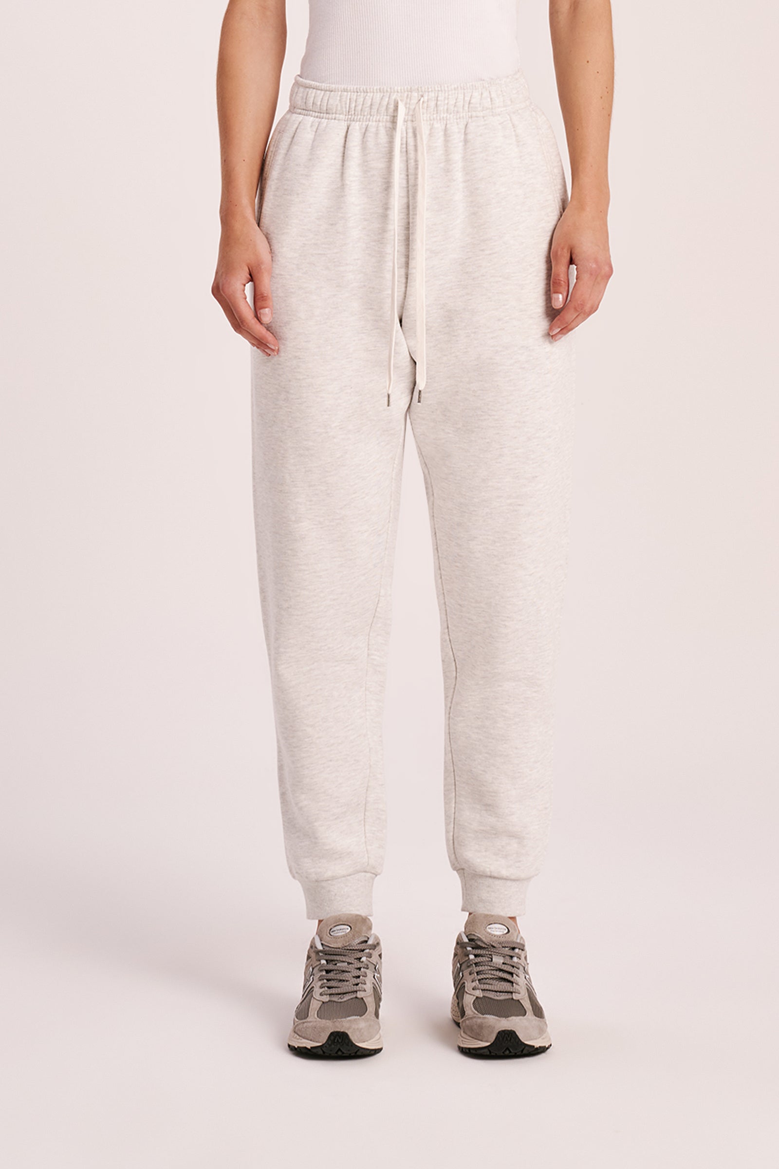 Carter Classic Trackpant Snow Marle 