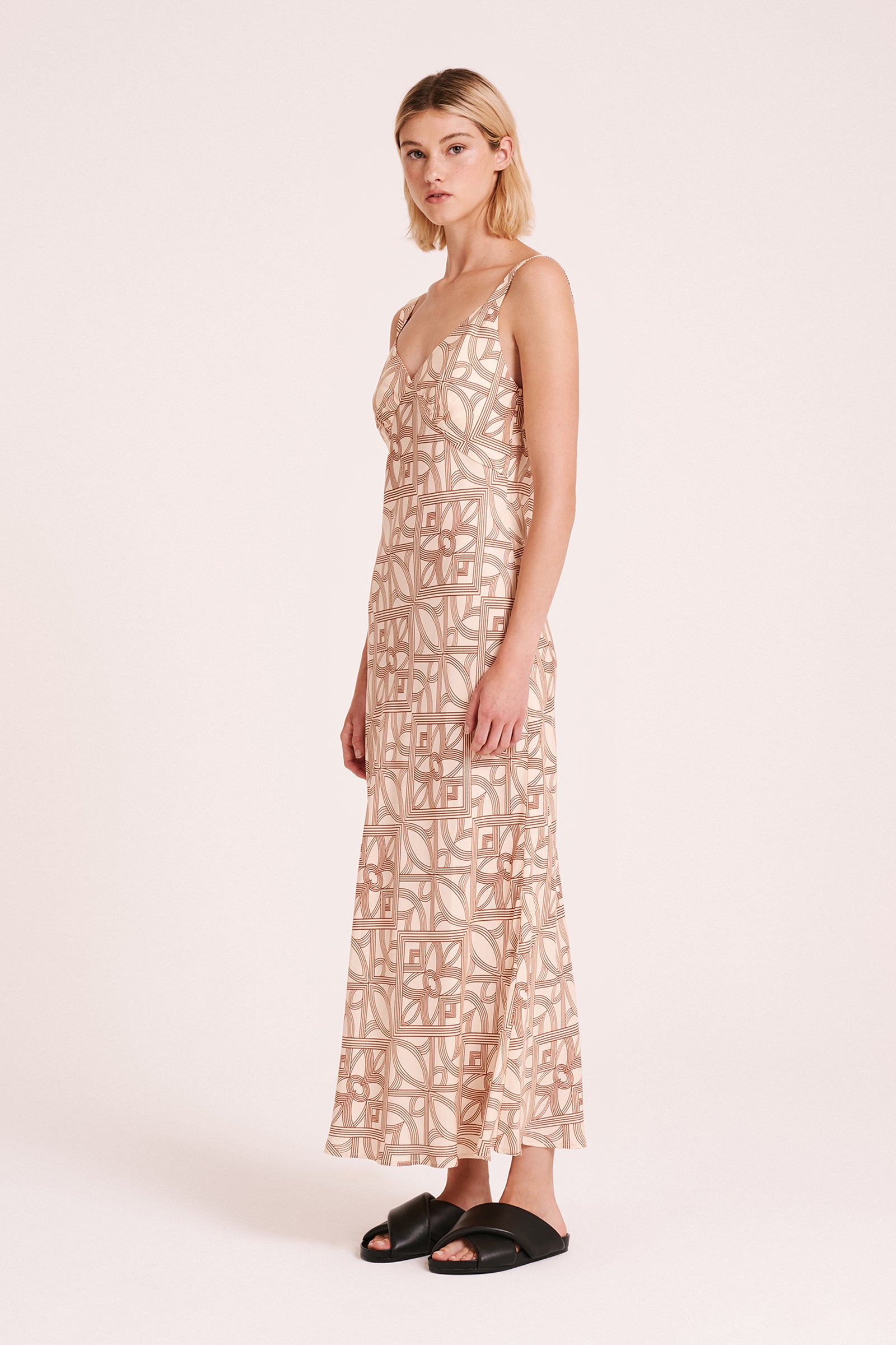 Shani Cupro Dress Seville 