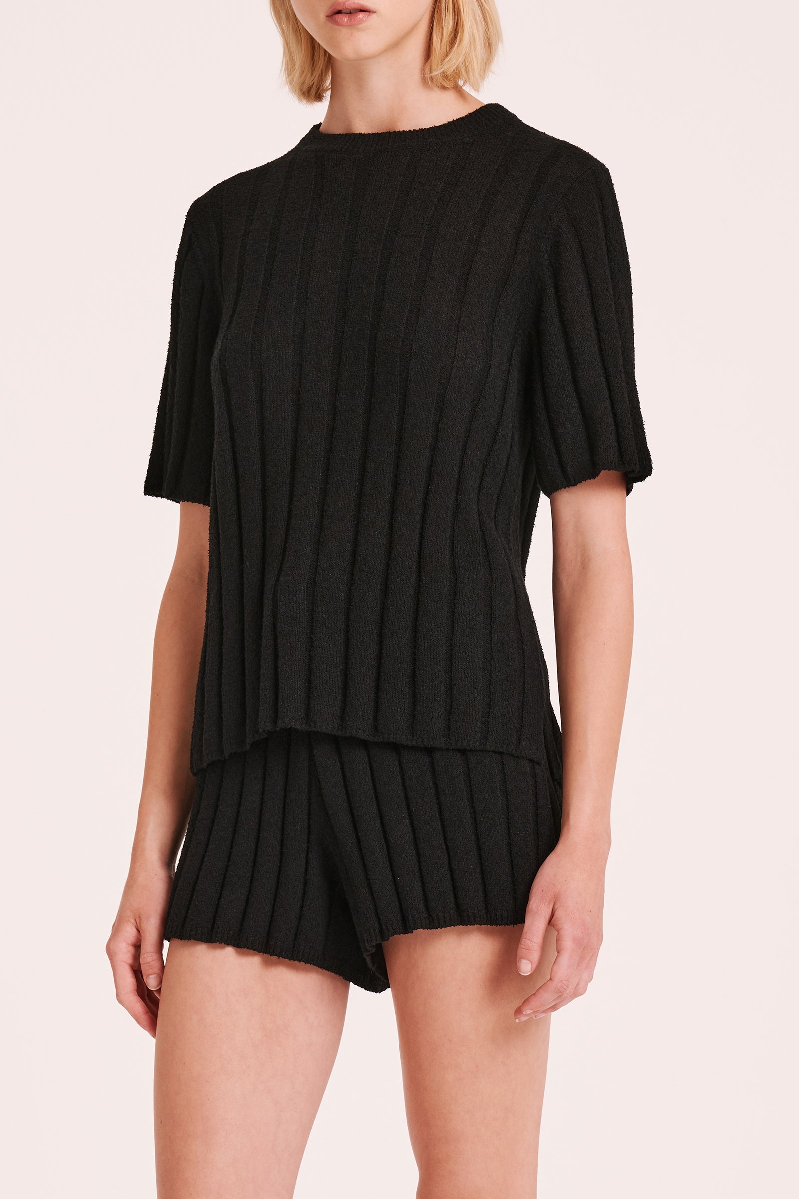 Juni Knit Top Black 