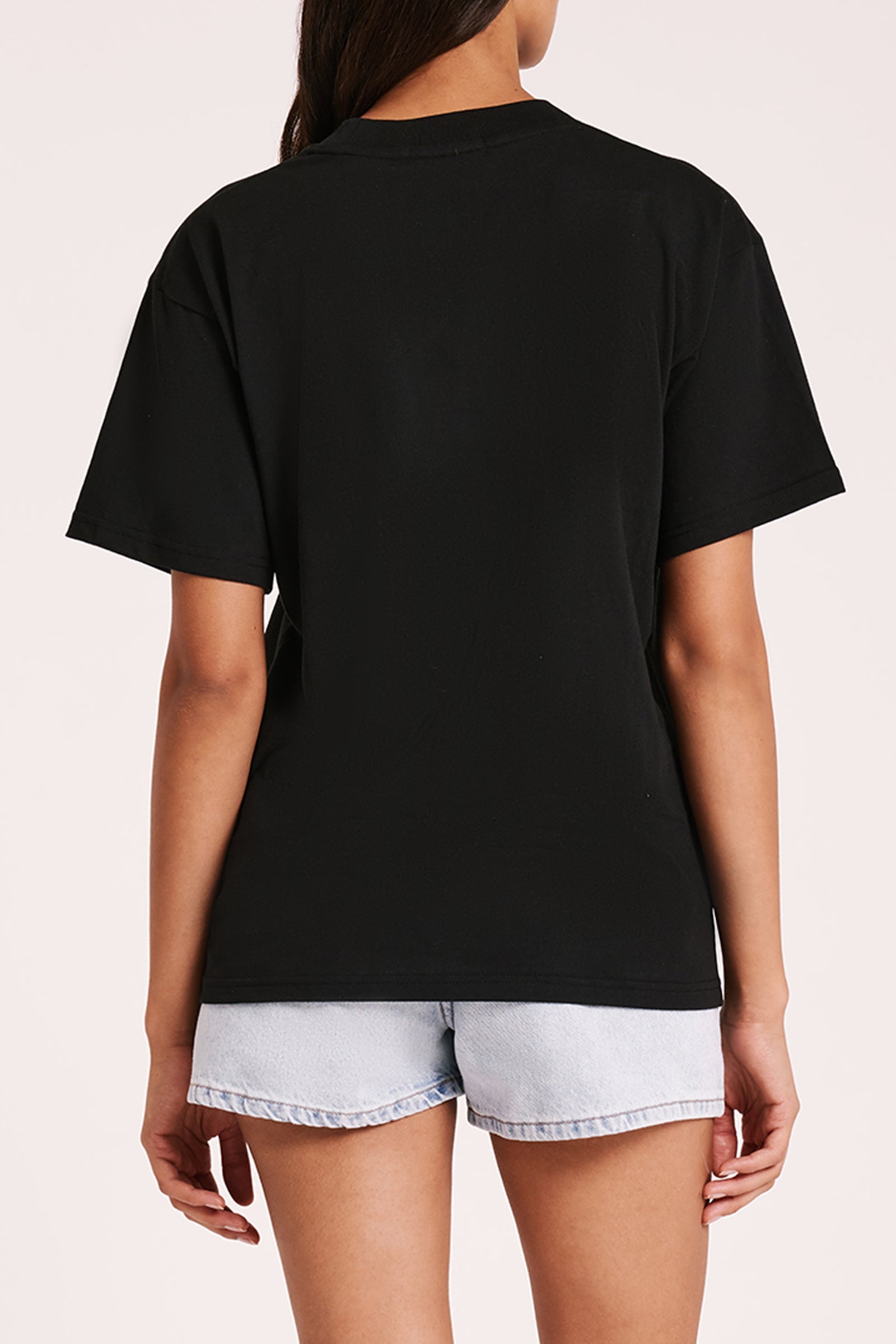 Organic Boyfriend Tee Black 