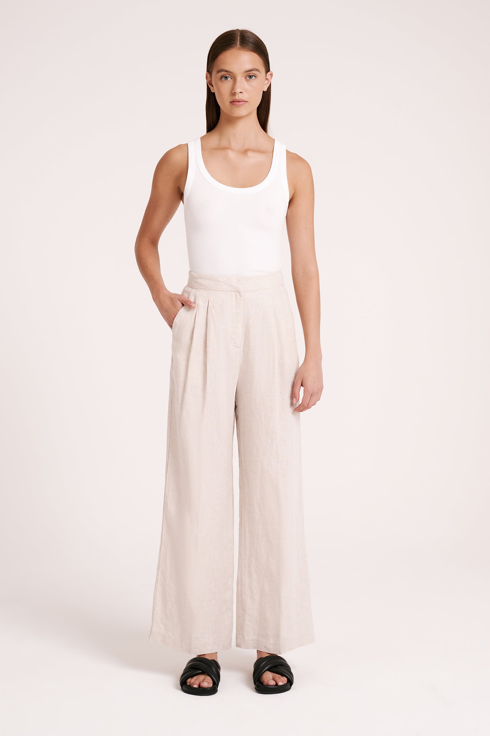 Thilda Linen Pant Natural 
