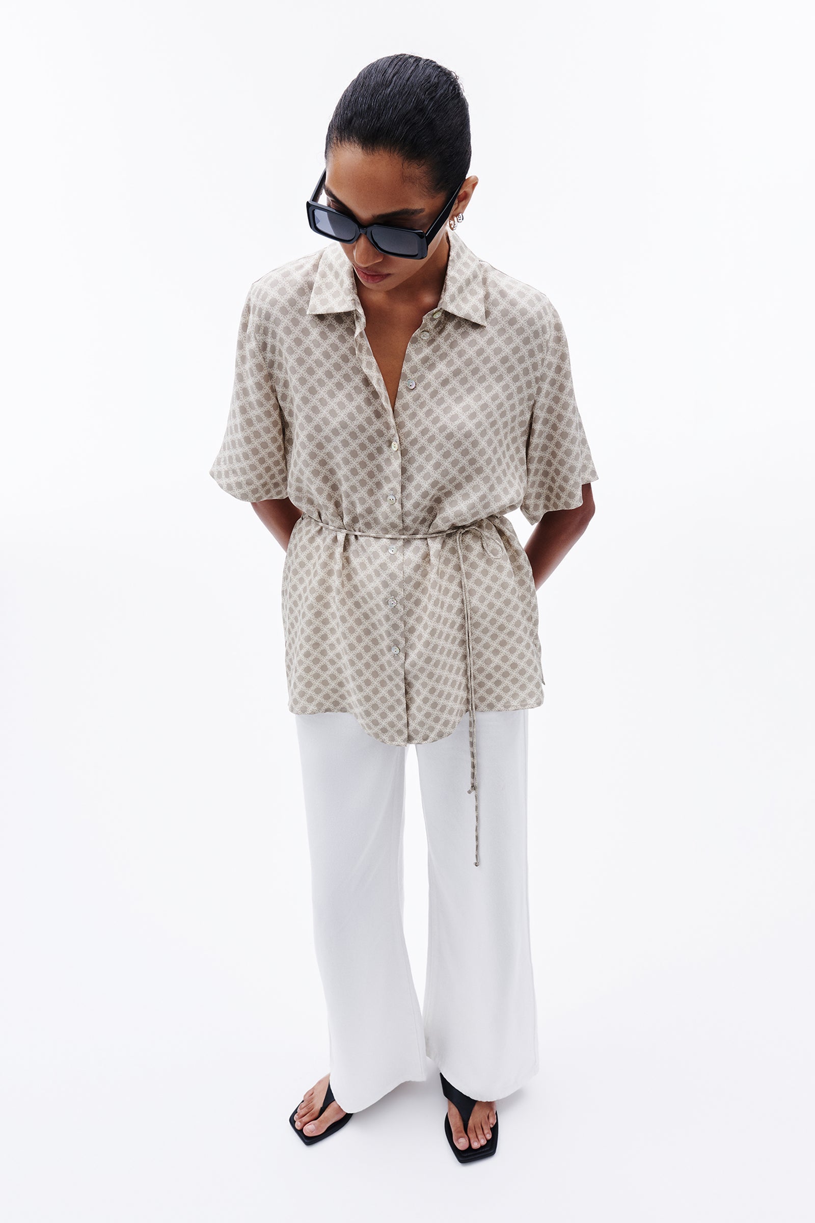 Cosmos Cupro Shirt Cosmos 