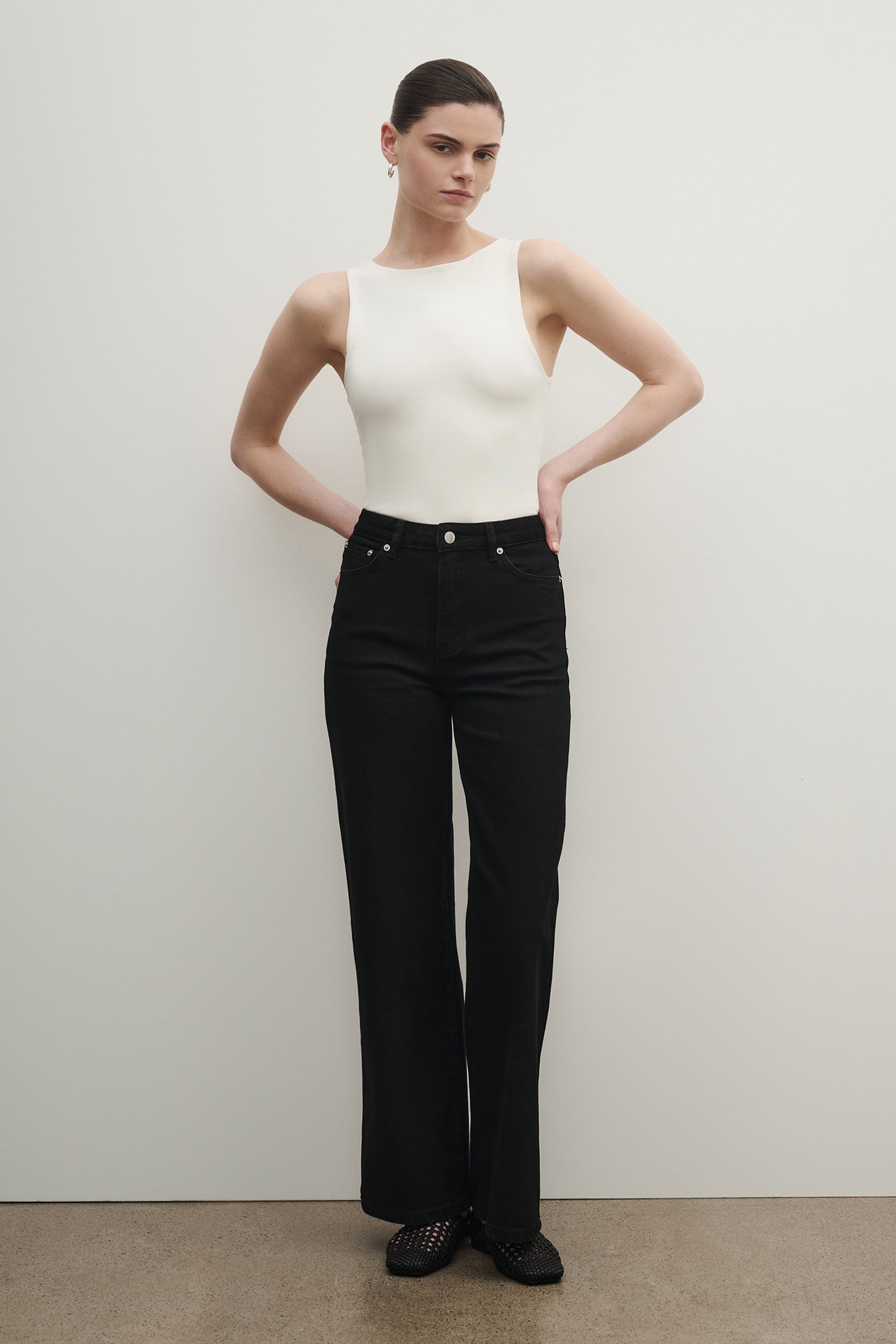 Lois Organic Tank White 