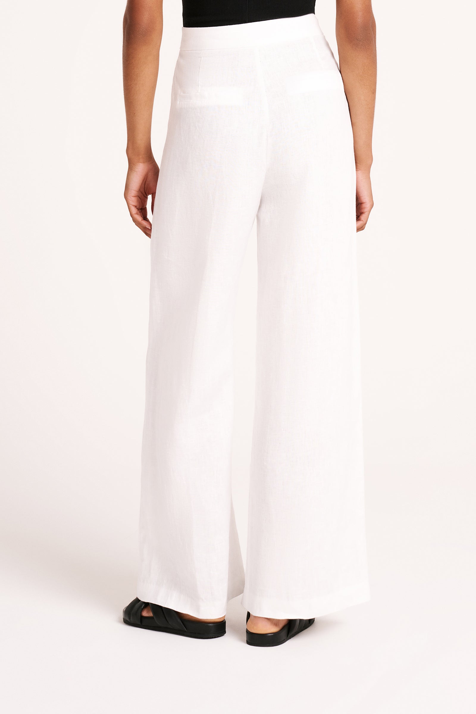 Thilda Linen Pant White 