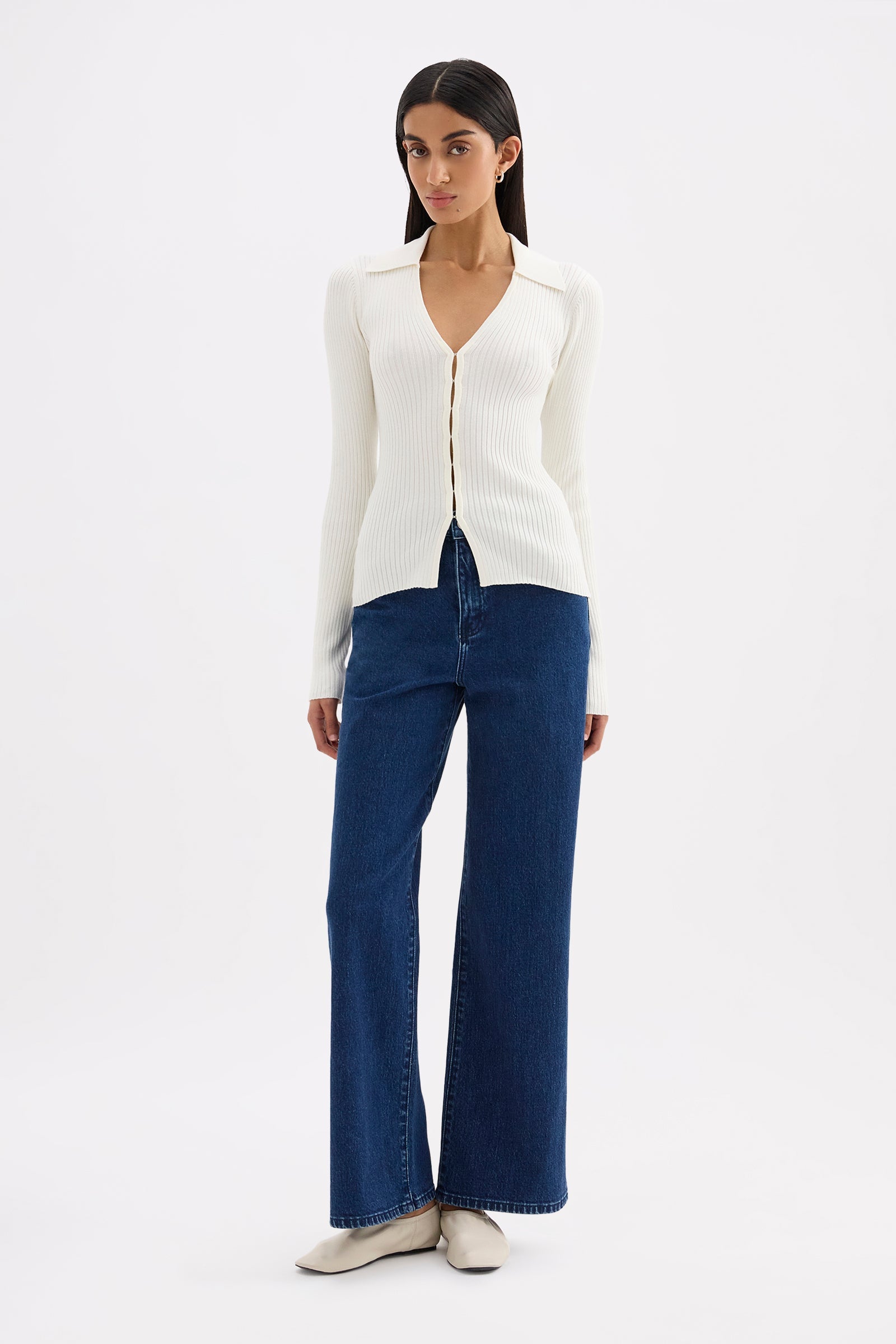 Odette Knit Top Salt 