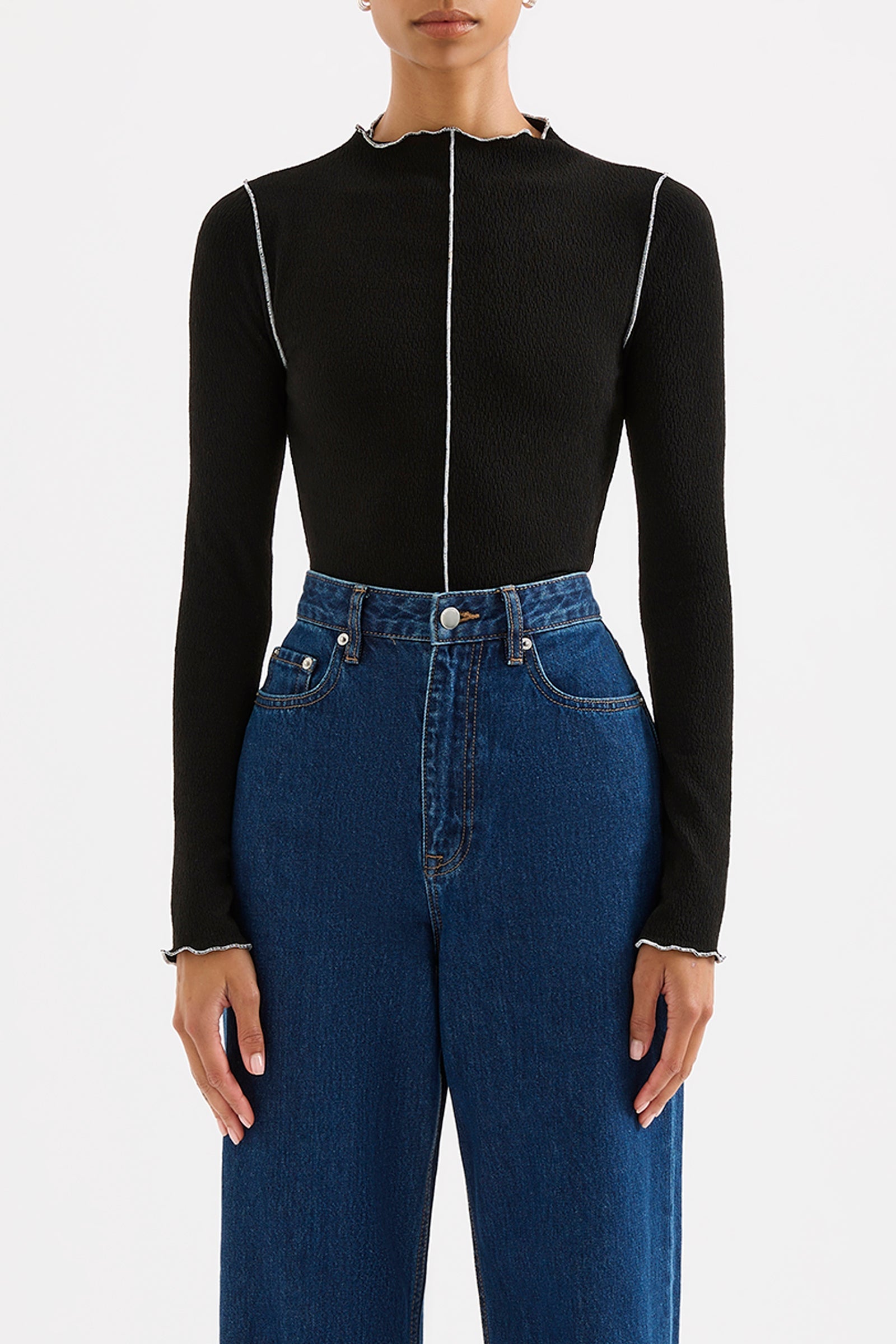 Xander Ls Top Black 