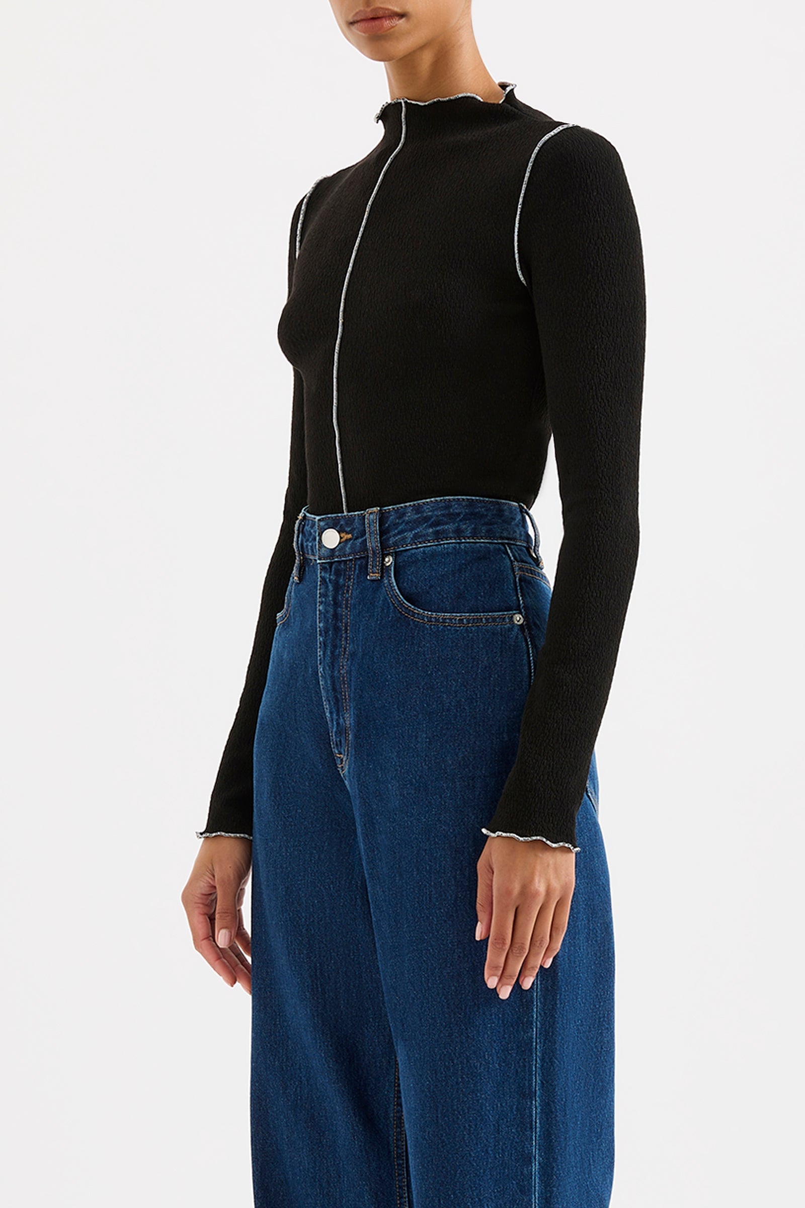Xander Ls Top Black 