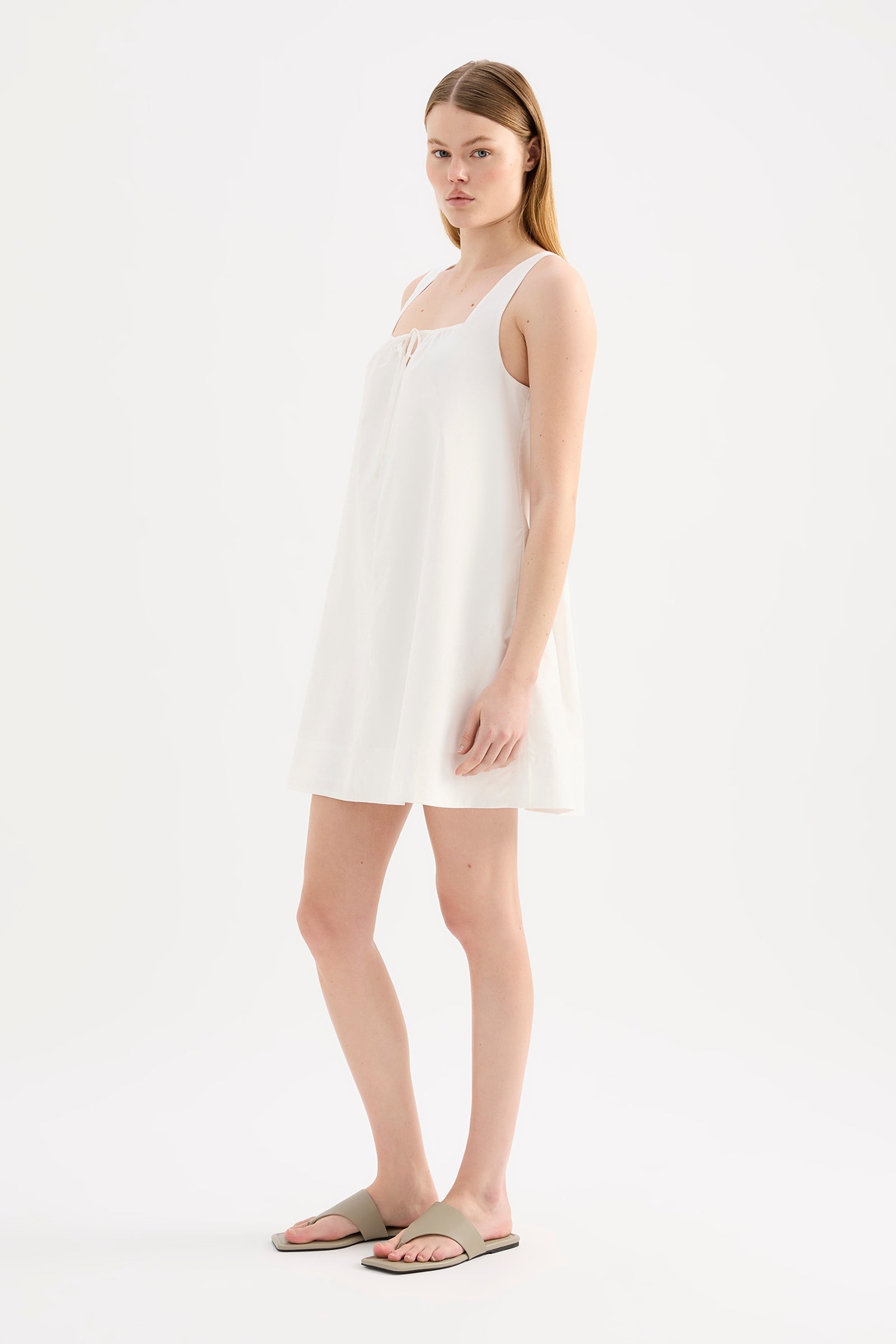 Alexis Mini Dress White 