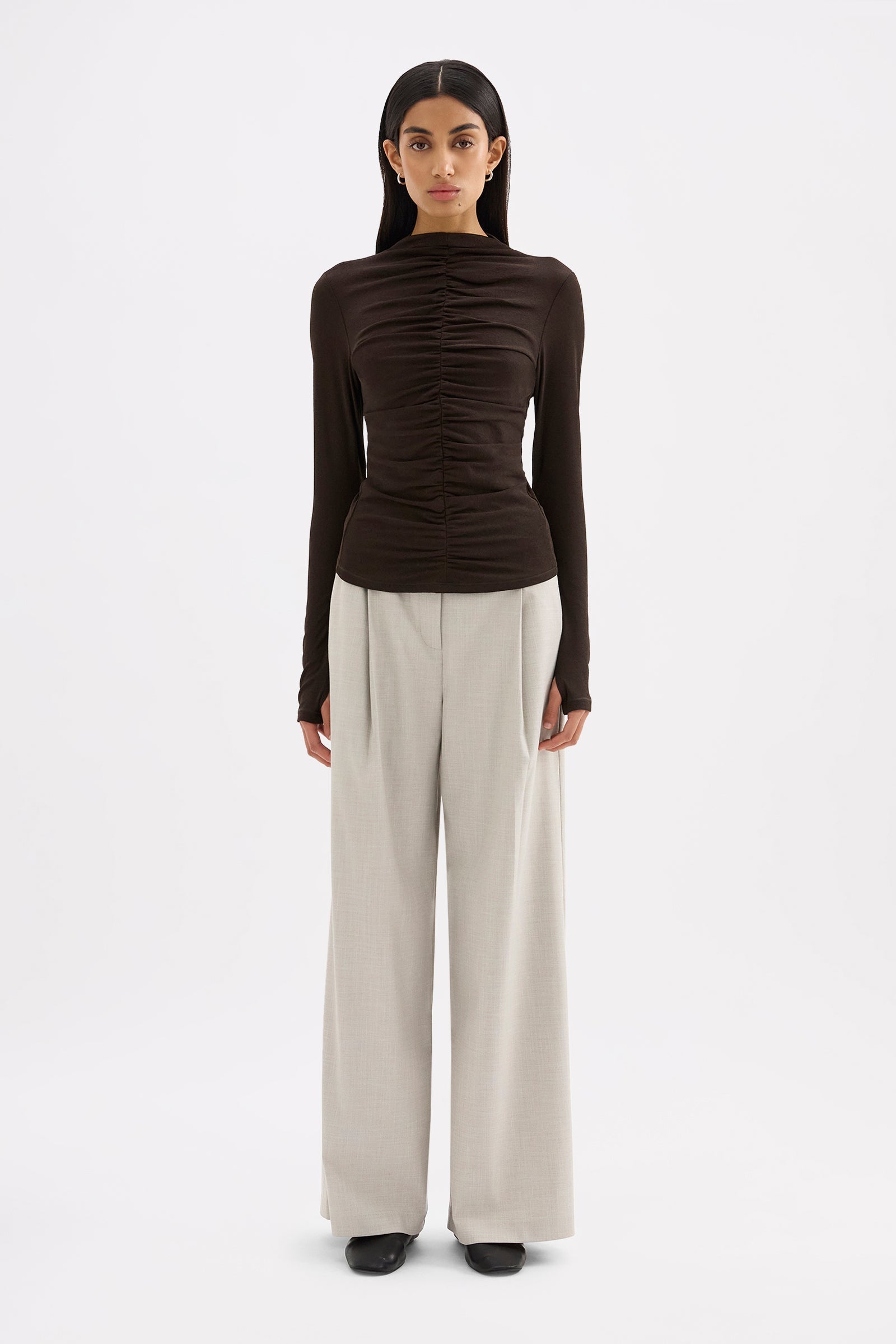 Marti Mesh Top Espresso 
