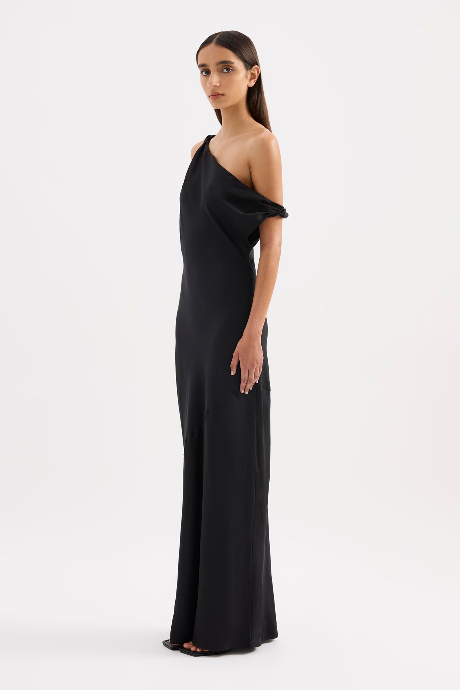 Calista Tencel Dress Black 