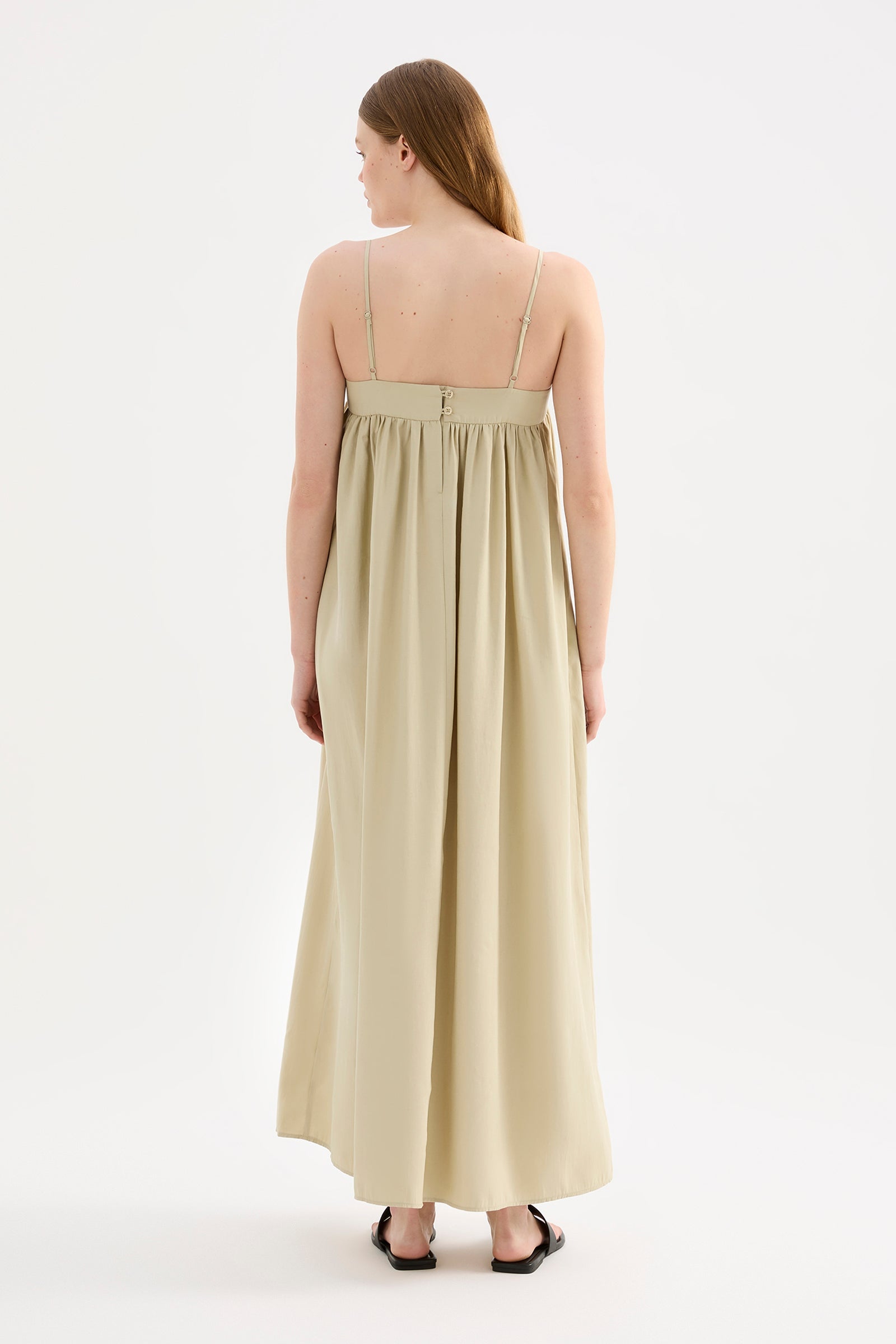 nude lucy brown maxi dress Shop Sia Cupro Slip Dress in Chico