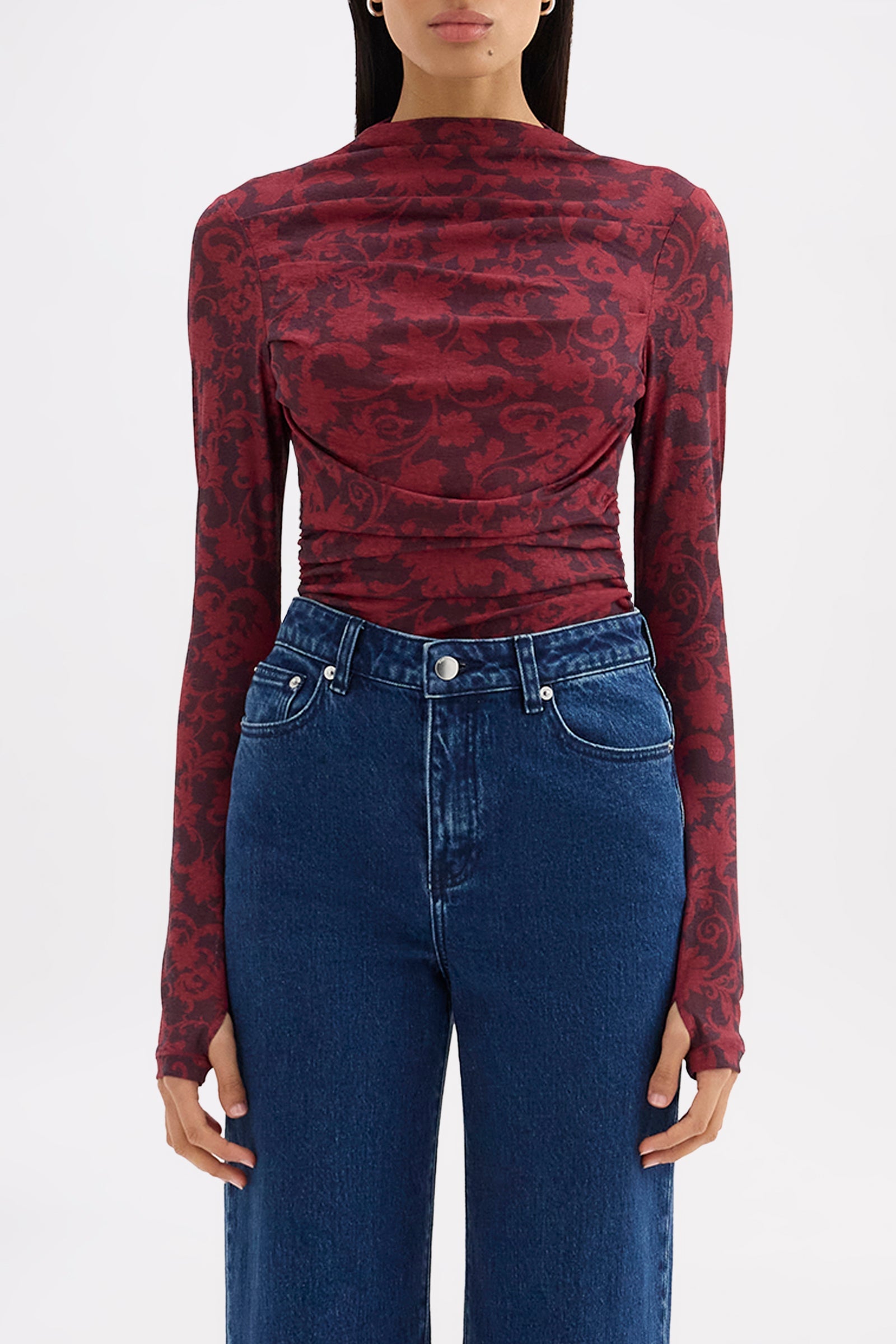 Clementine Mesh Top Clementine 