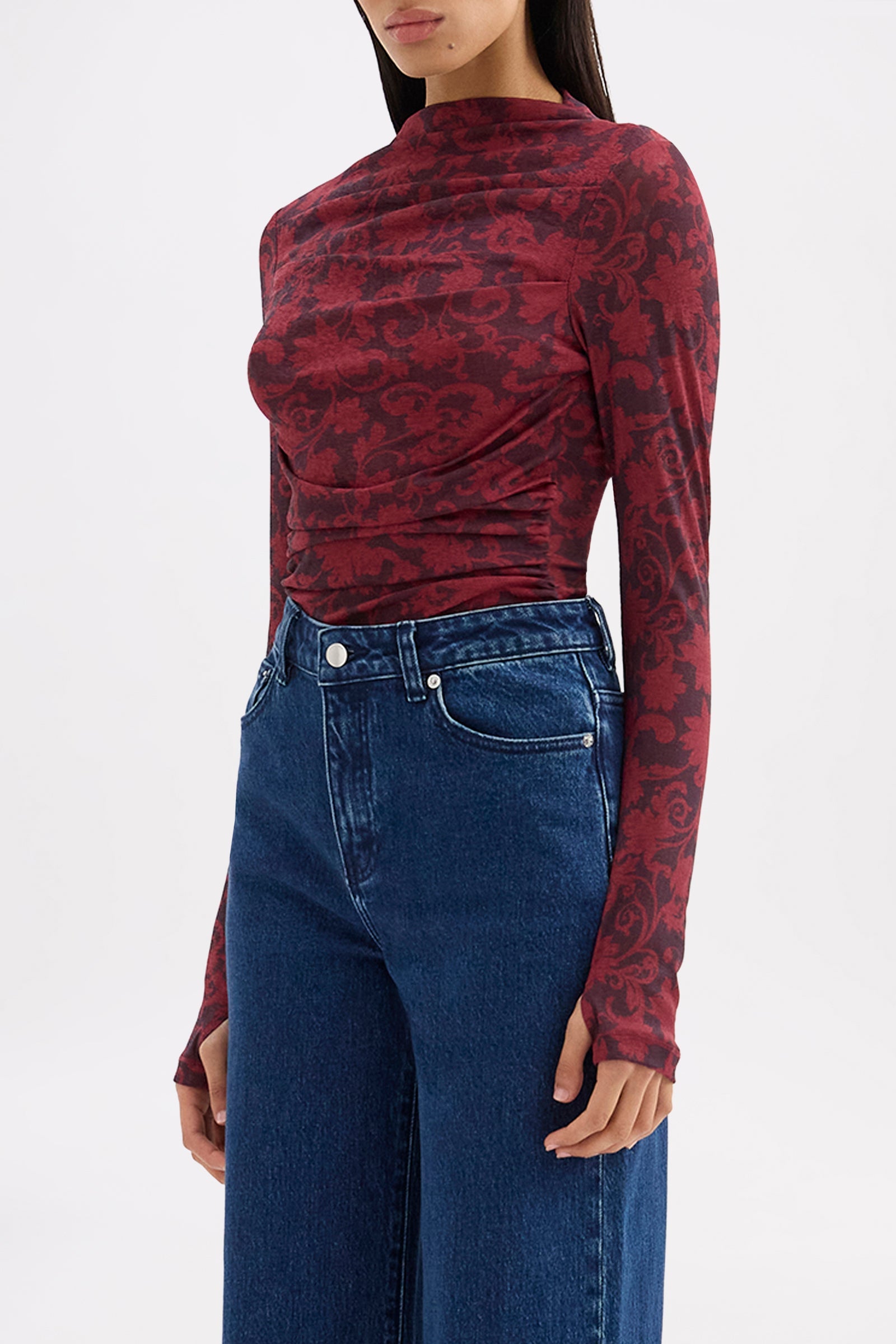 Clementine Mesh Top Clementine 