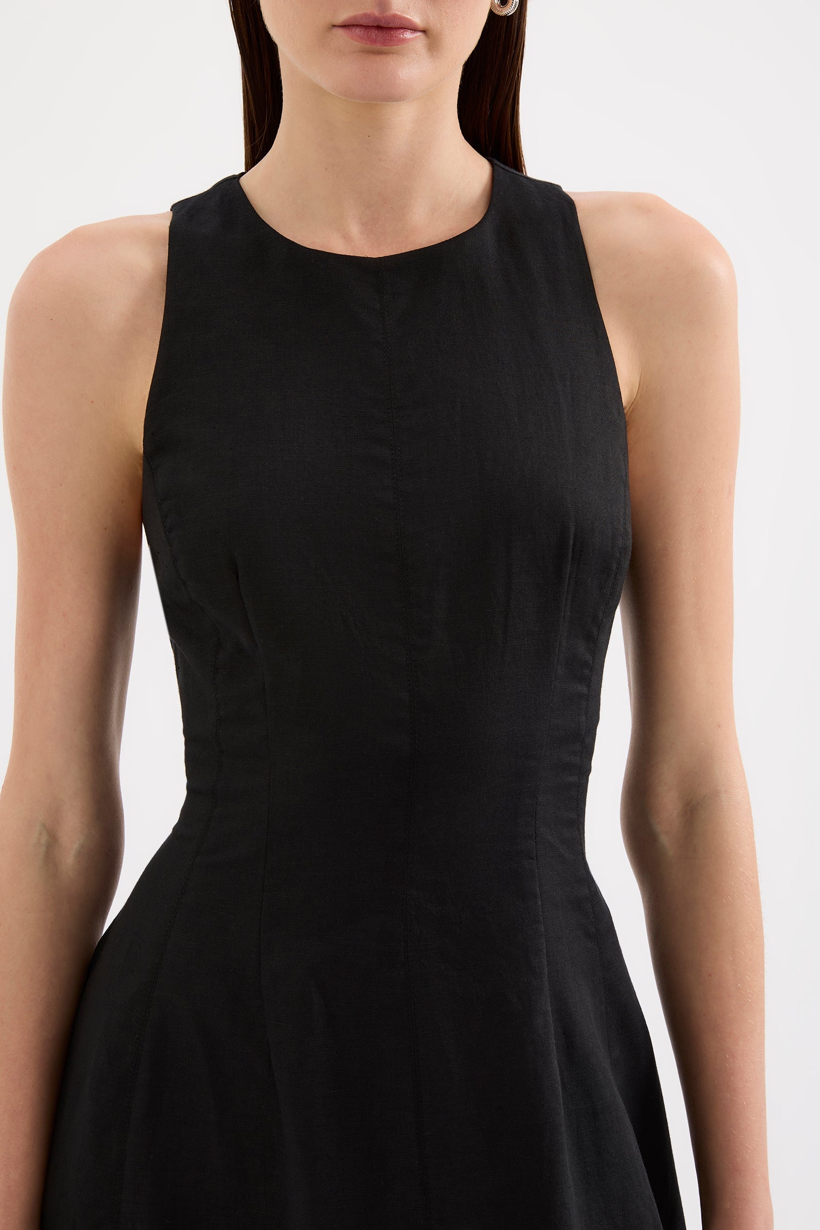 Nix Midi Dress Black 