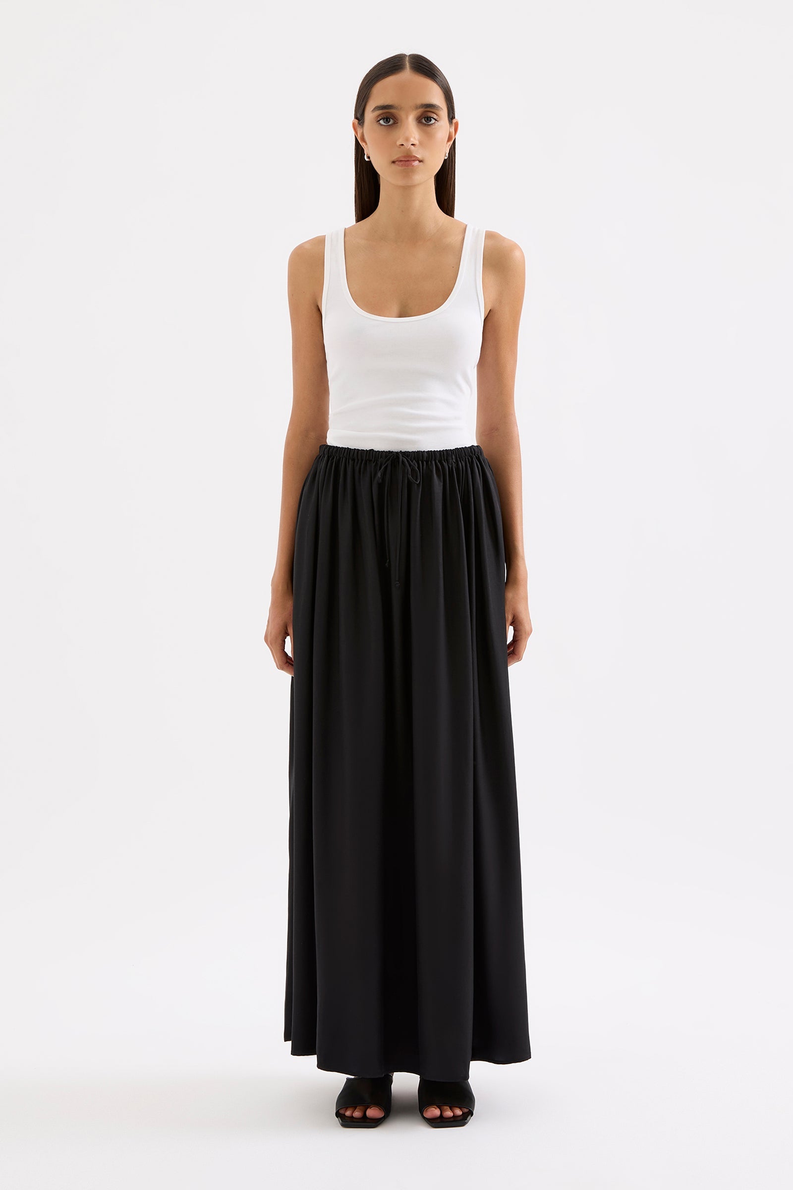 Leandra Maxi Skirt Black 
