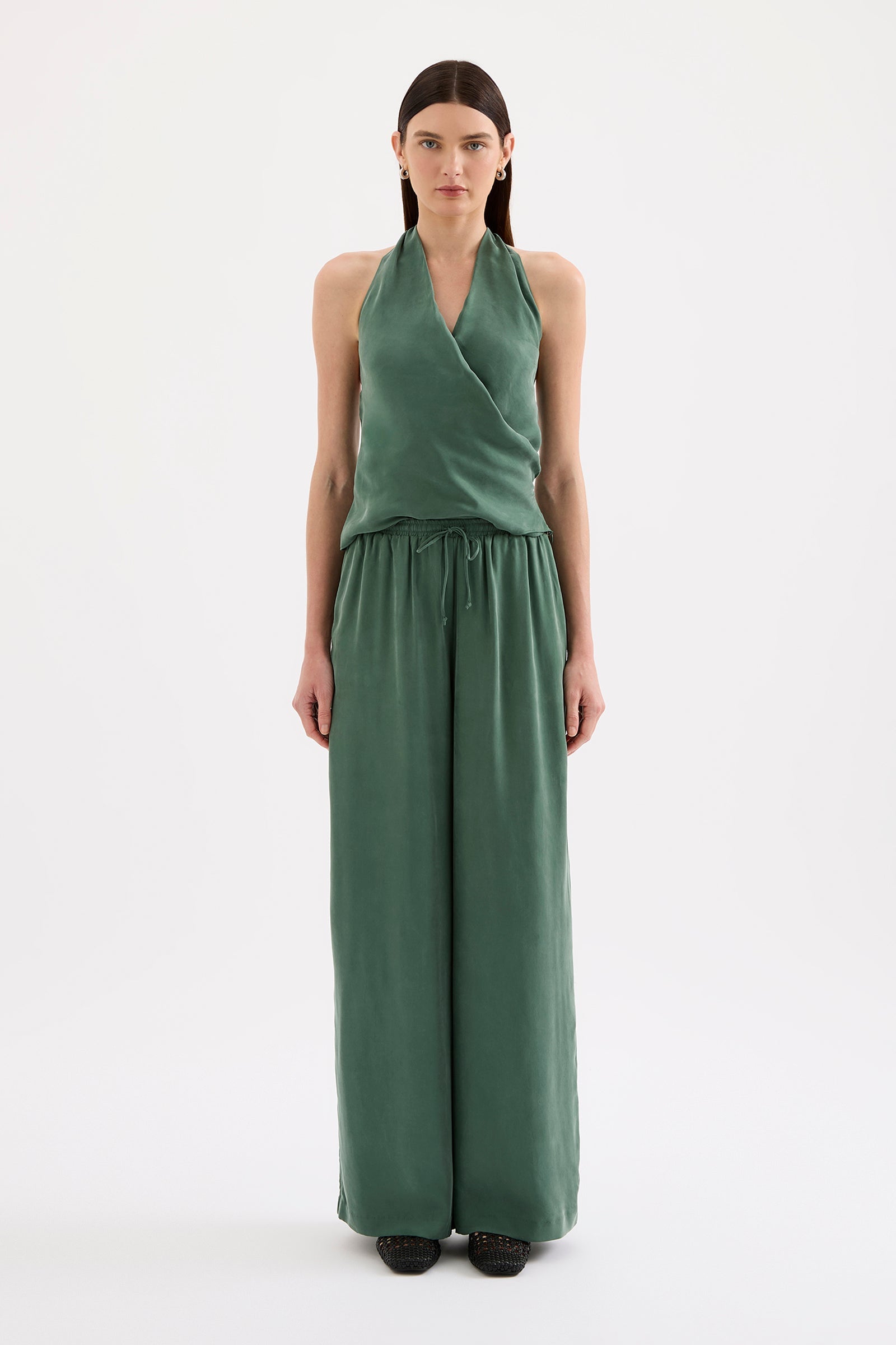 Leon Cupro Top Emerald 