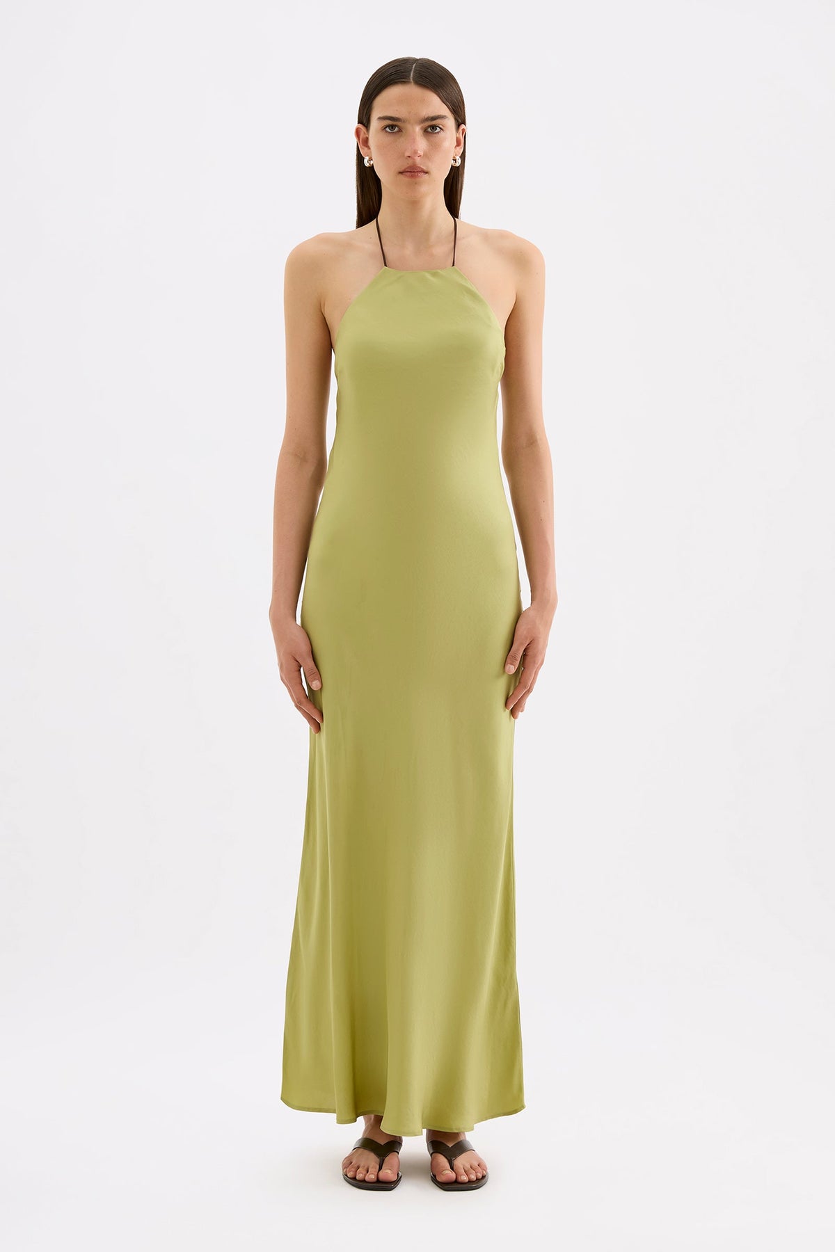 Tilly Tencel Maxi Dress Wasabi 