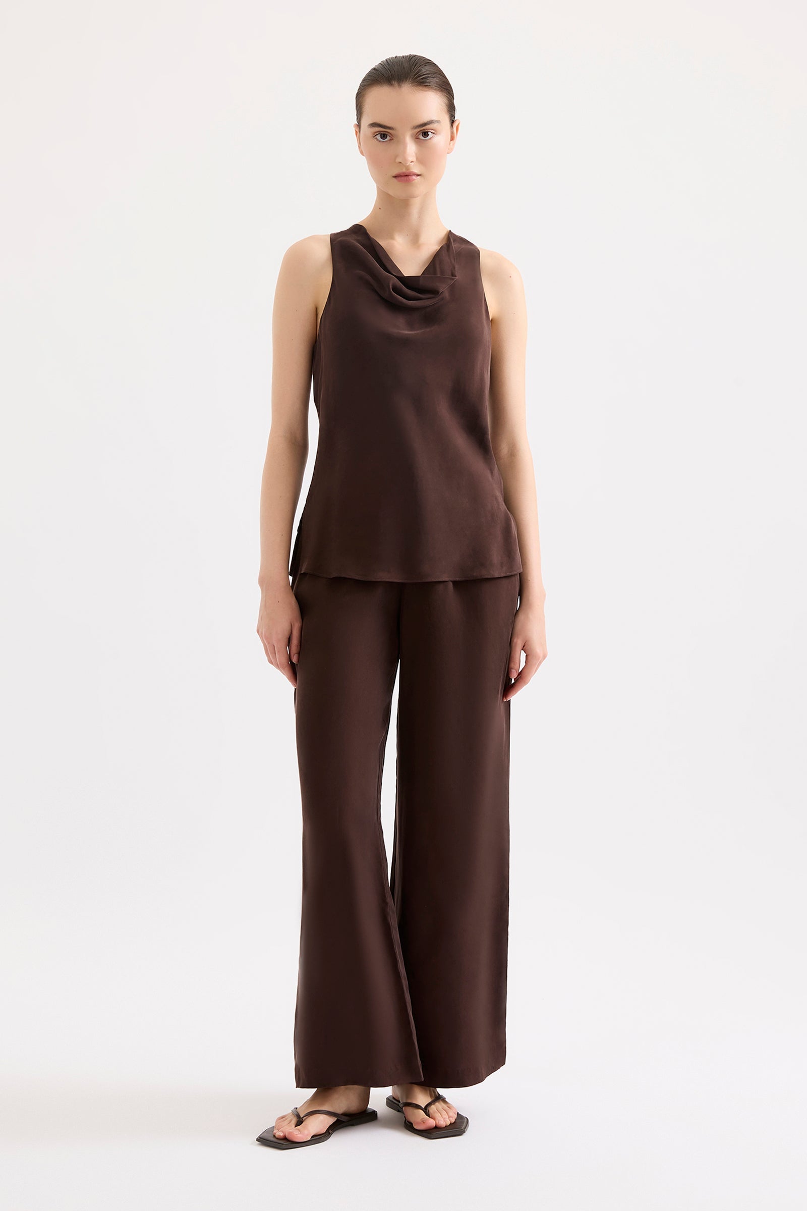Raven Cupro Top Raisin 