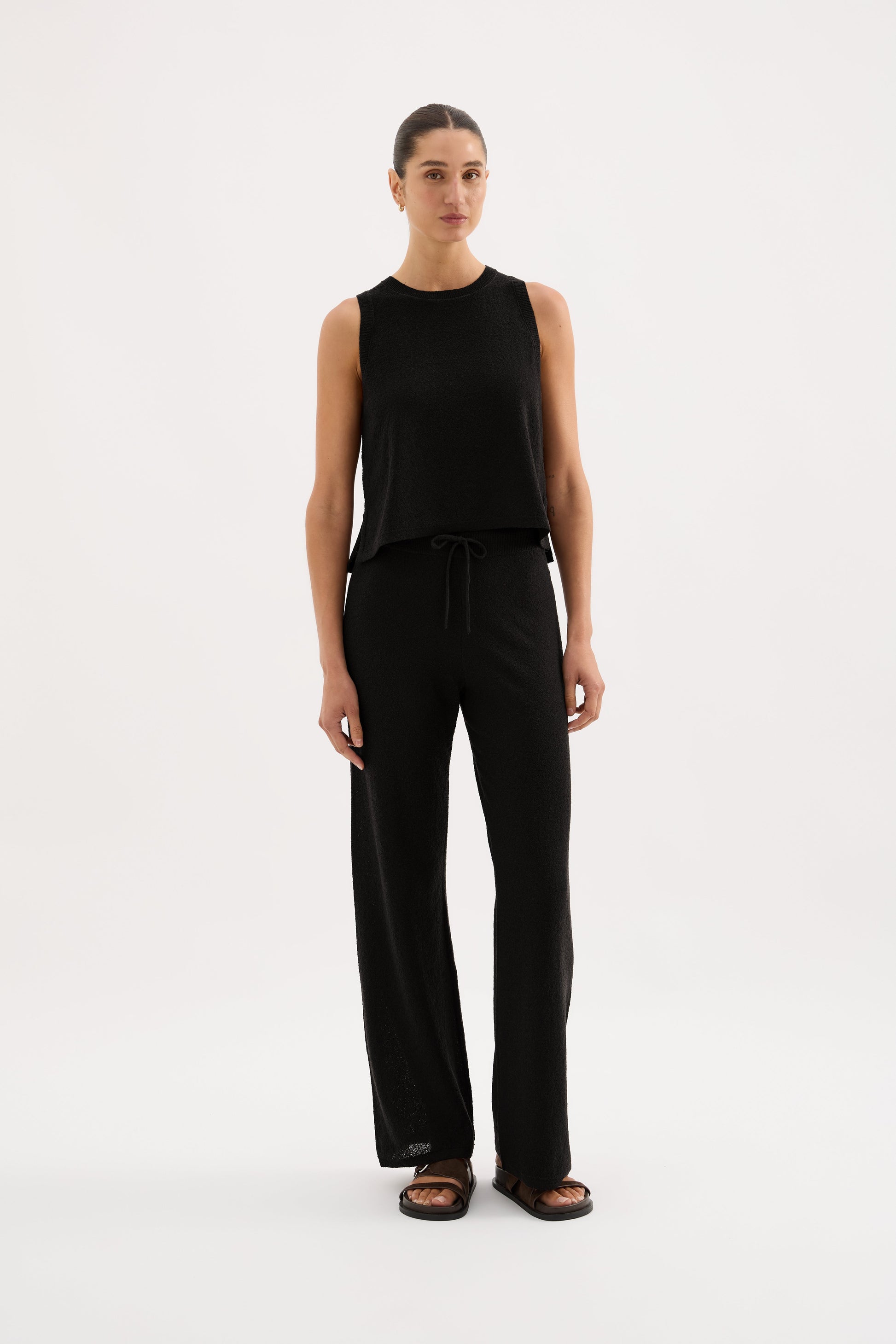 Zosia Knit Pant Black 