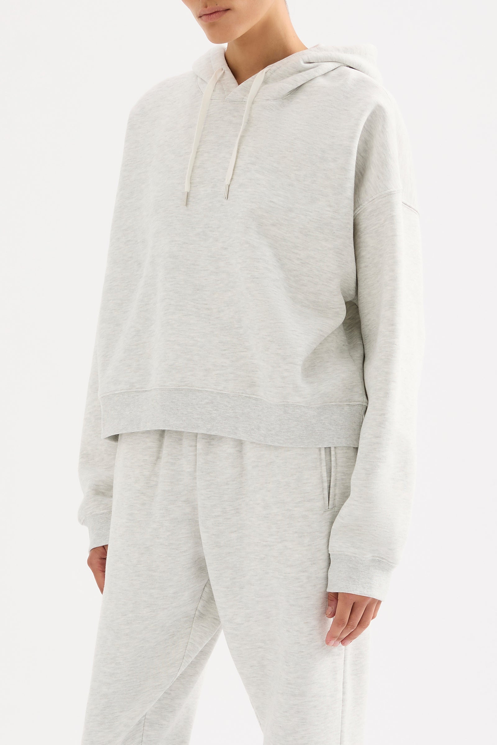Carter Classic Hoodie Snow Marle 