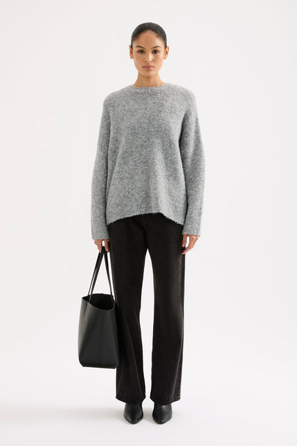 Elias Knit Charcoal 