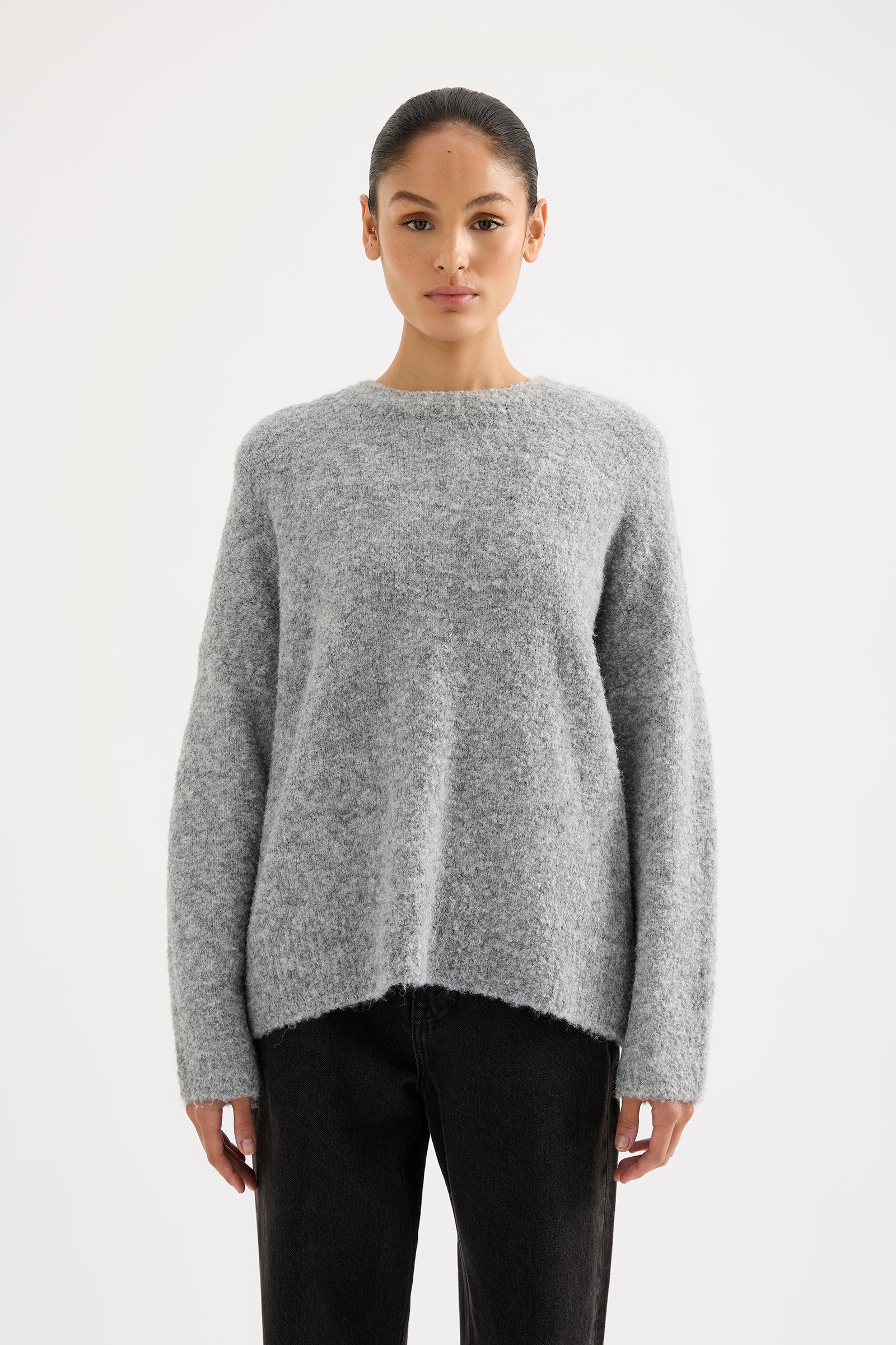 Elias Knit Charcoal 