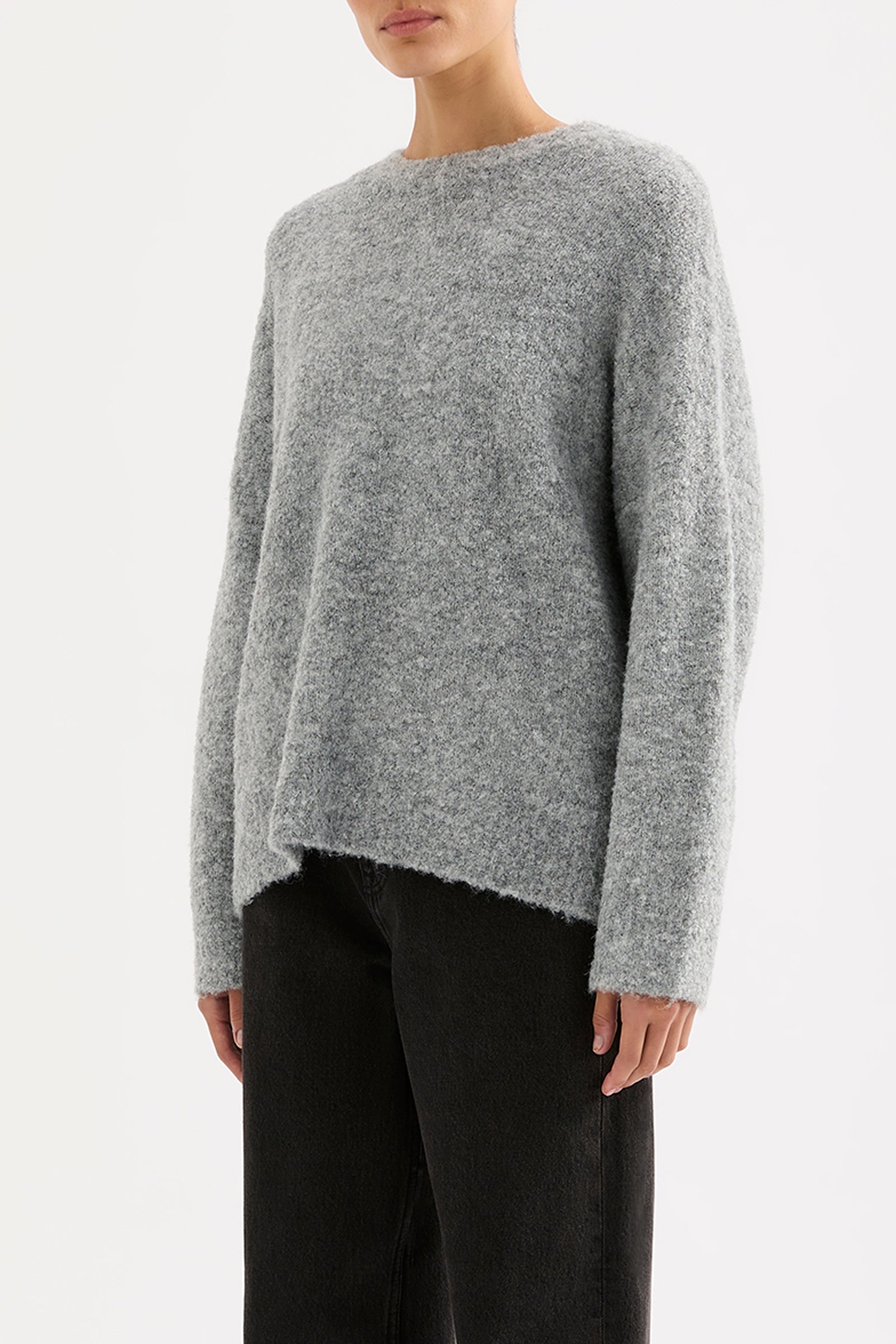 Elias Knit Charcoal 