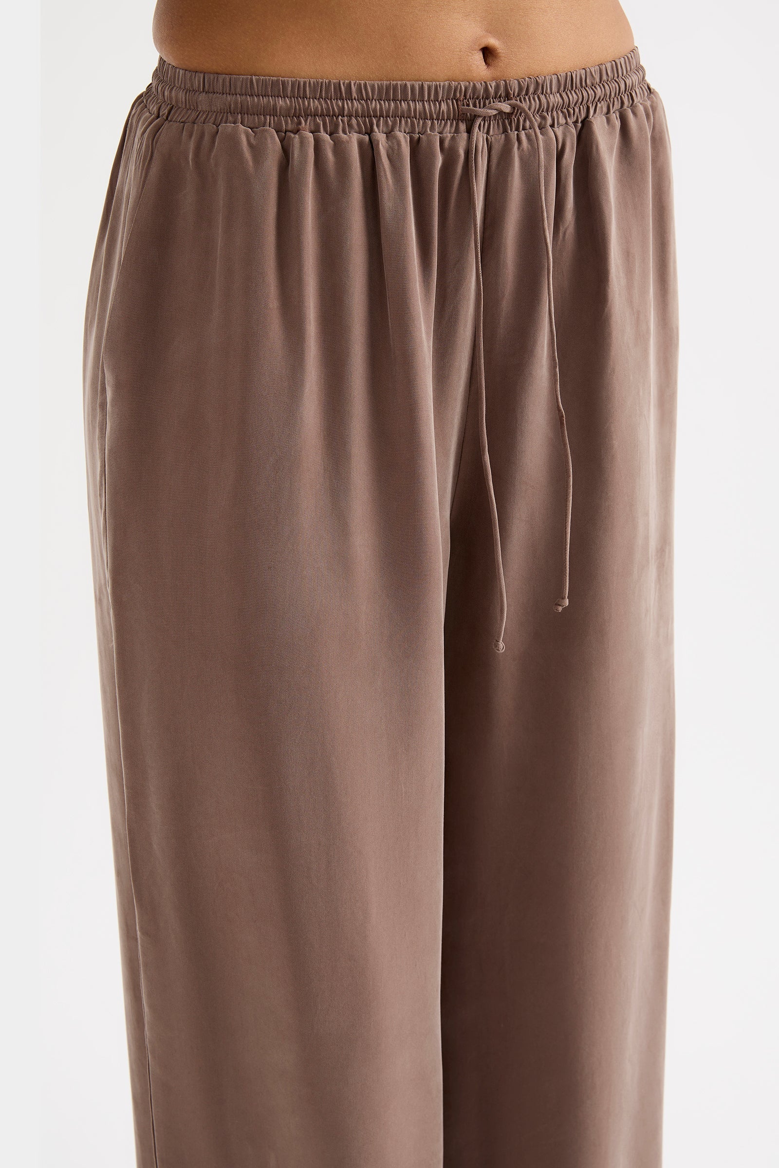 Rika Cupro Pant Chestnut 