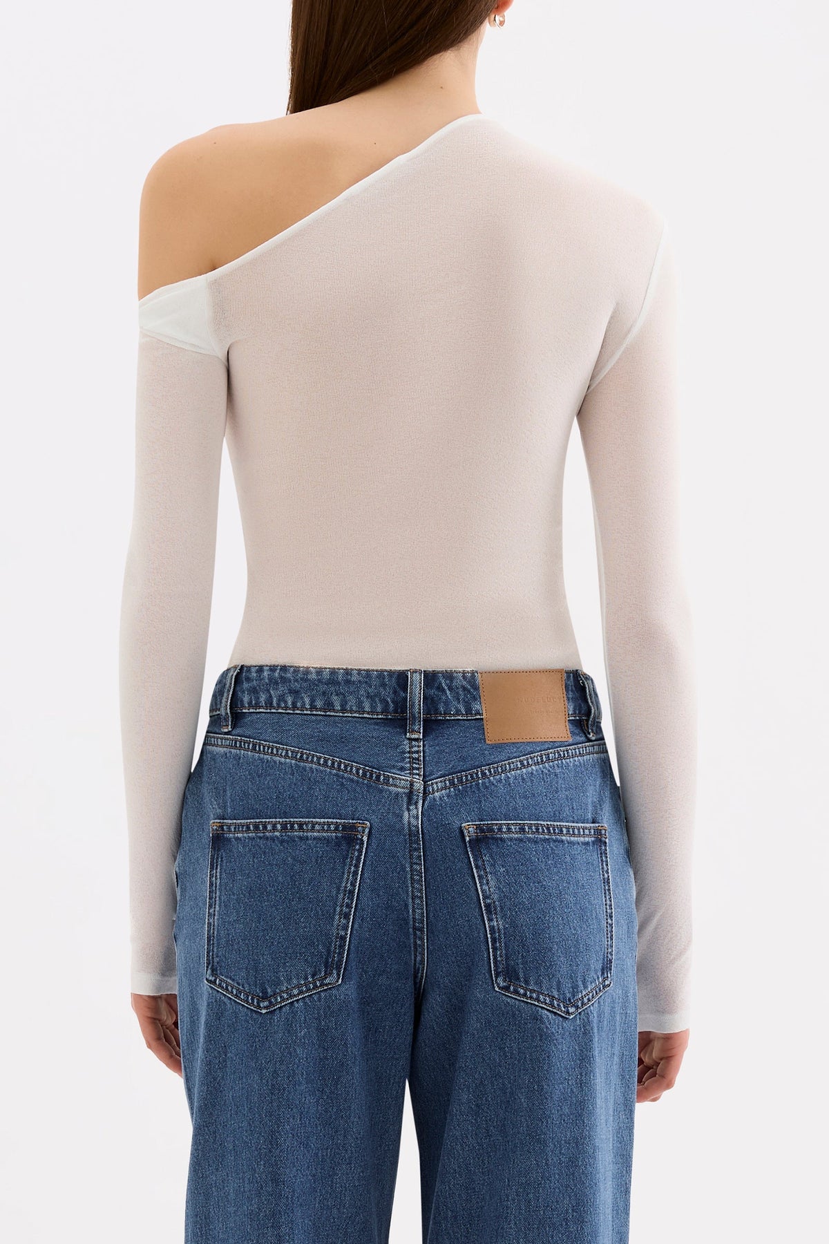 Piper Mesh Ls Top Salt 